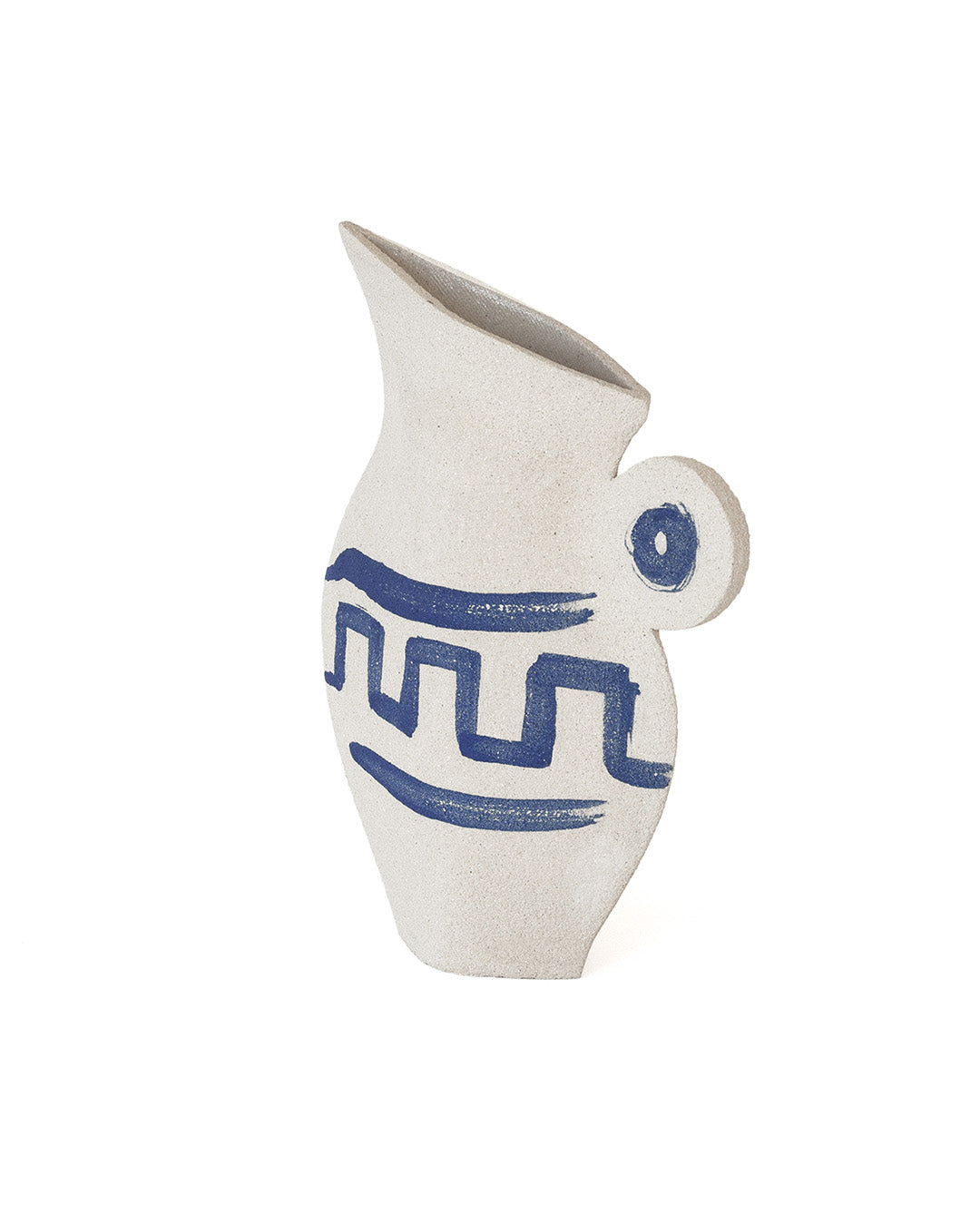 ‘Greek Pitcher’ Ceramic Illustrated Vase