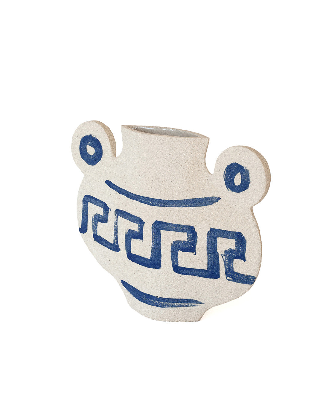 Vaso in ceramica illustrato 'Greek'