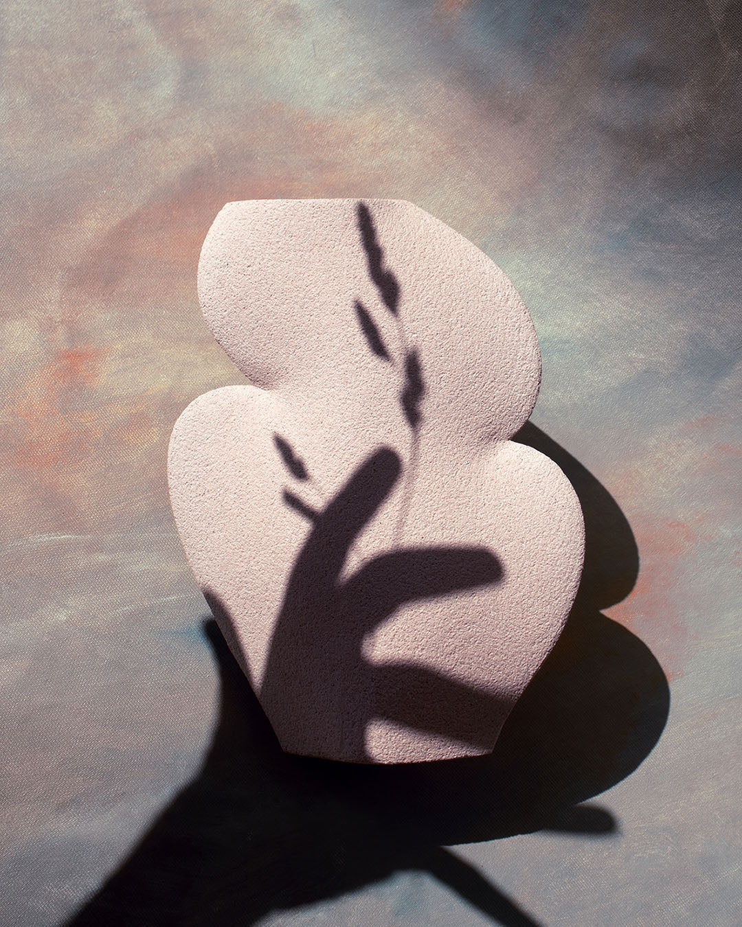 'Ellipse N°1' Vase en Céramique