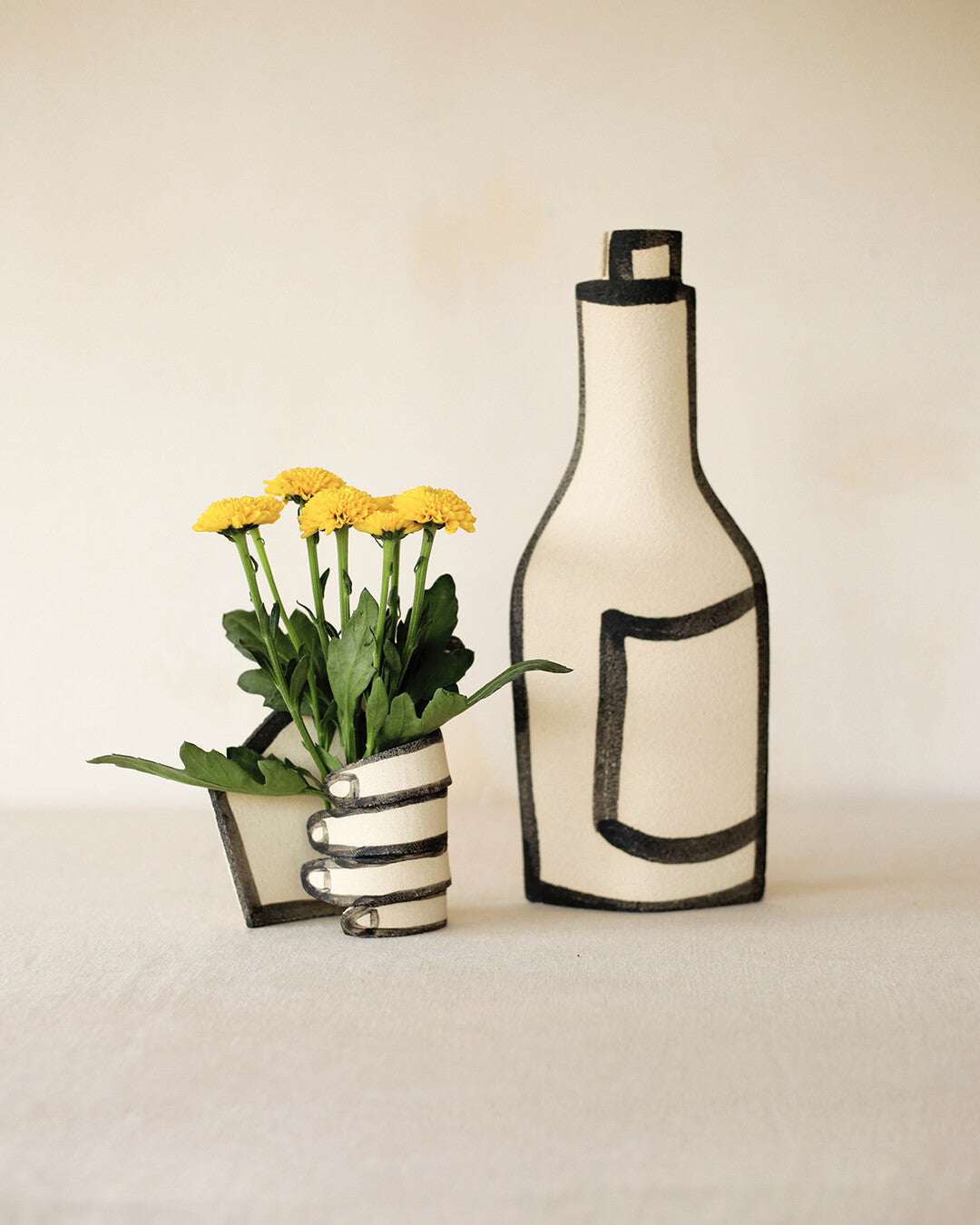 'Hand 1' Ceramic Illustrated Object