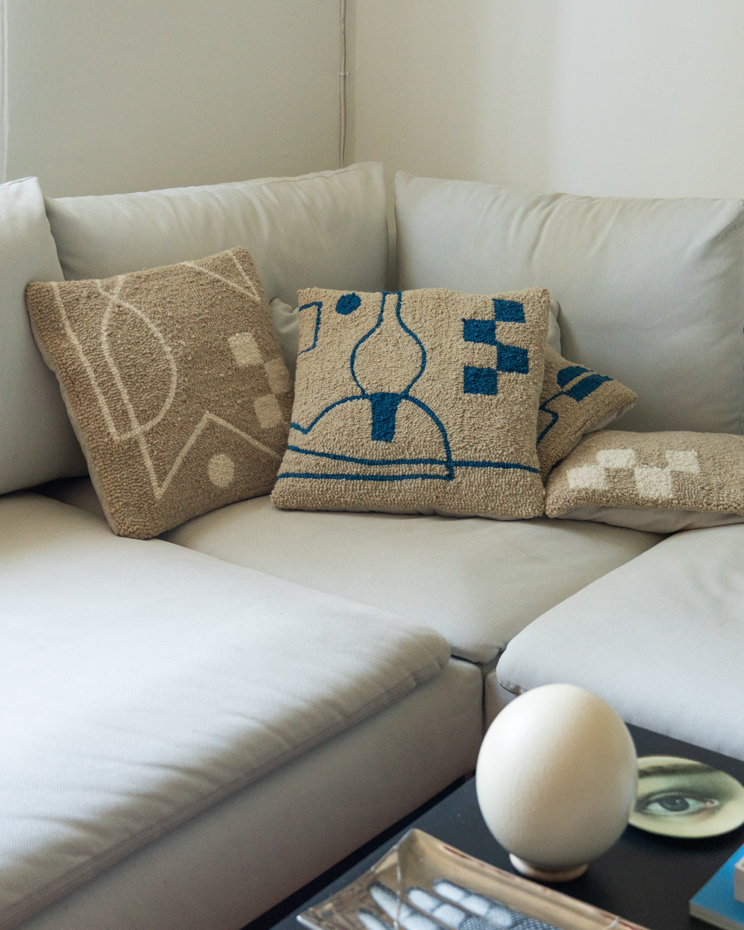 Umi Tufted Cushion Covers - Set of 2- Ito
