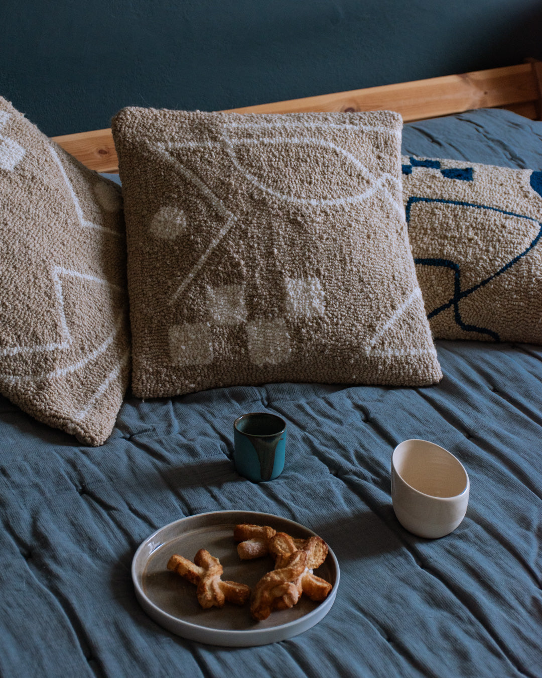 Suna Tufted Cushion Covers - Set of 2- Ito