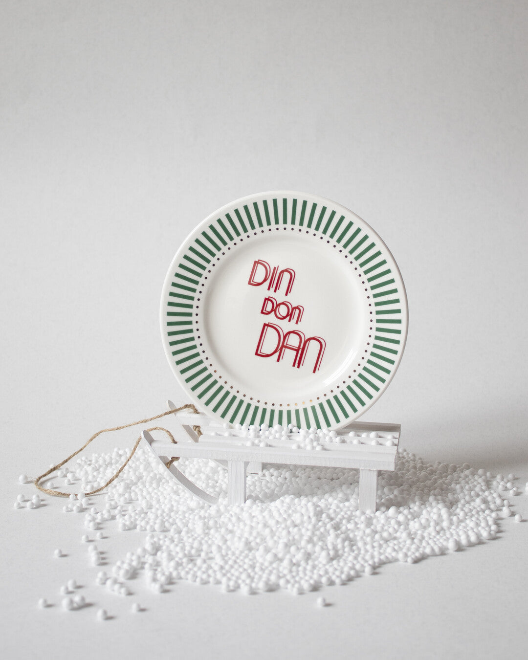 "Din Don Dan" bread plate