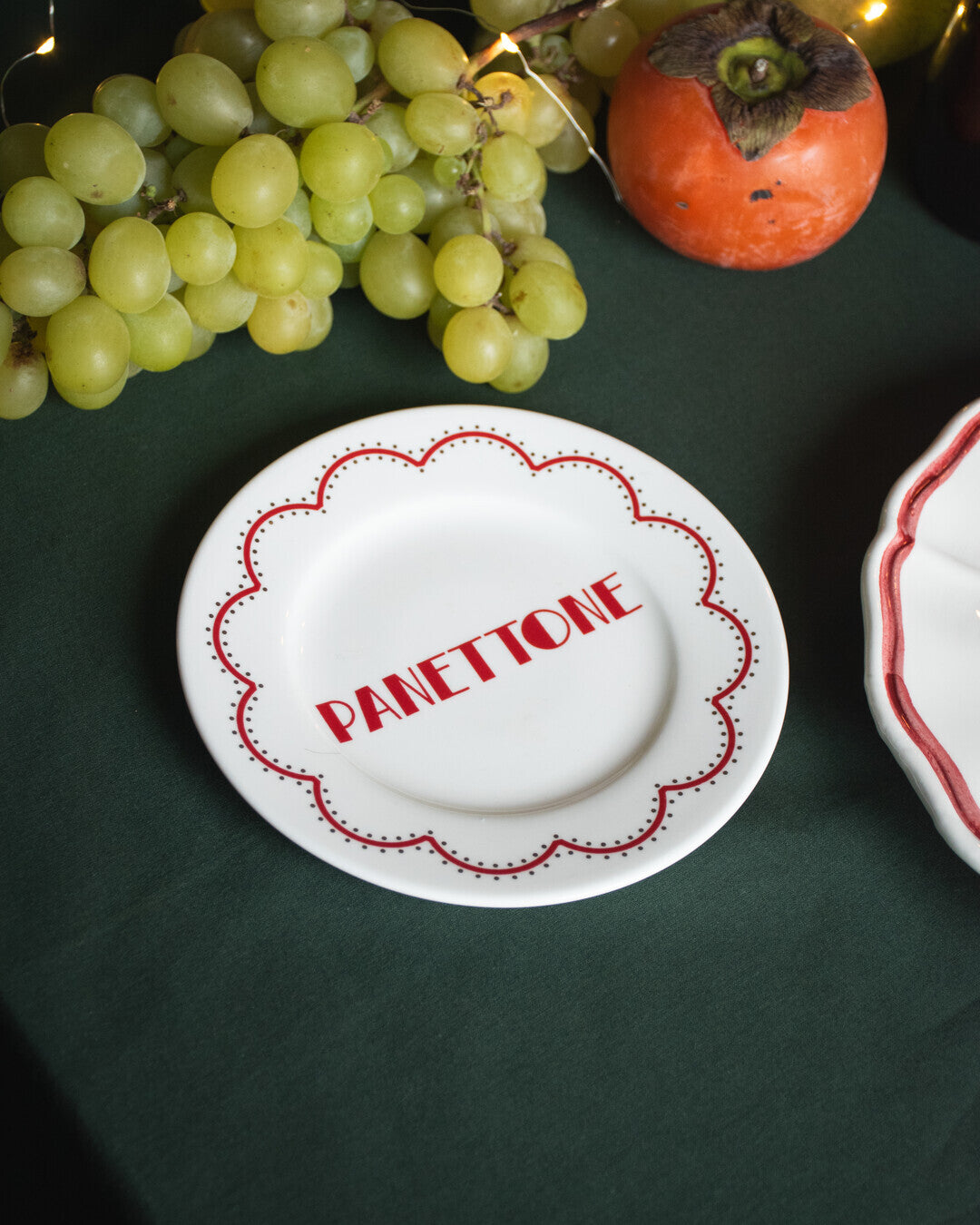 Christmas bread plate MIX- Set of 4