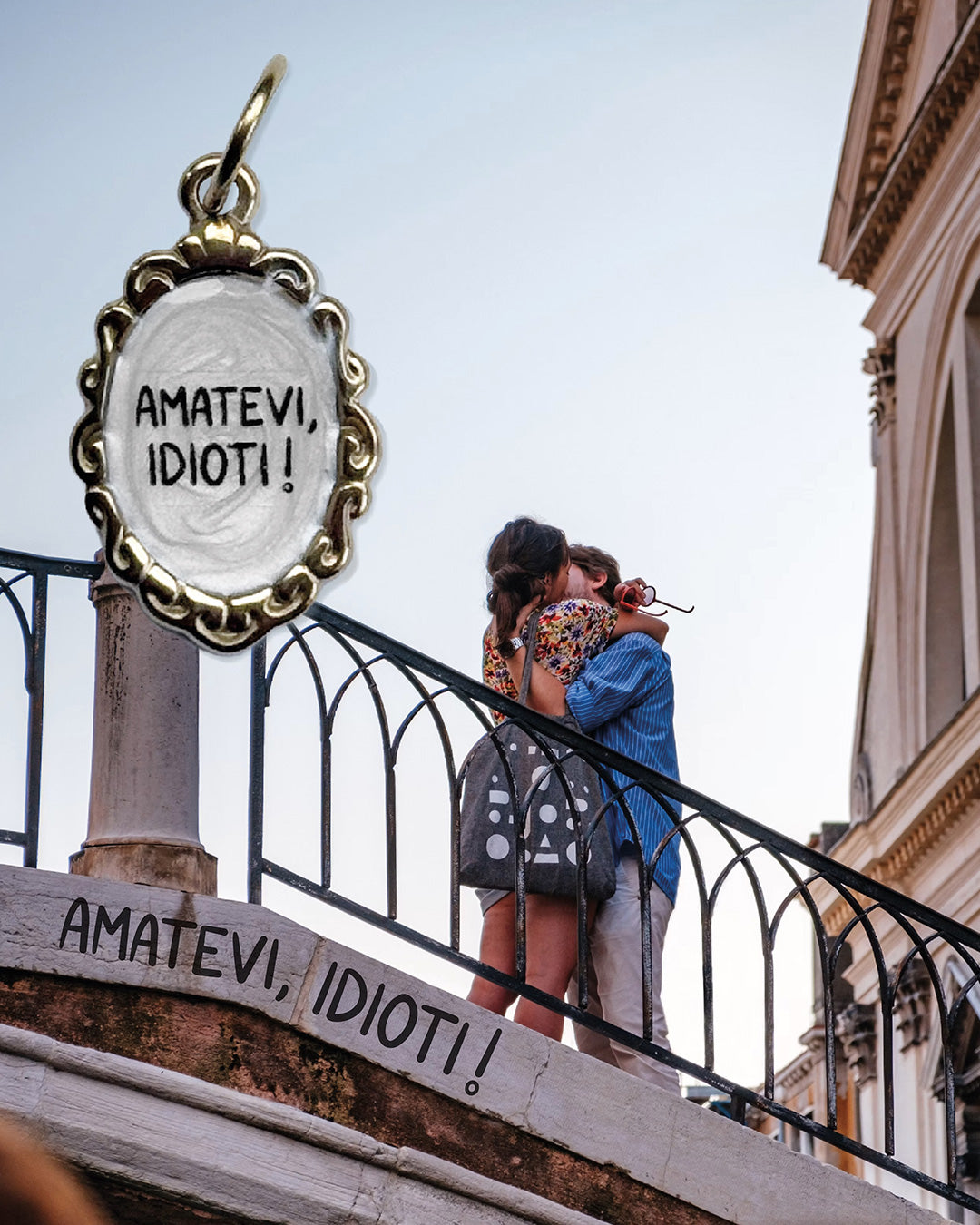 "Amatevi, idioti!" - Octagon Necklace