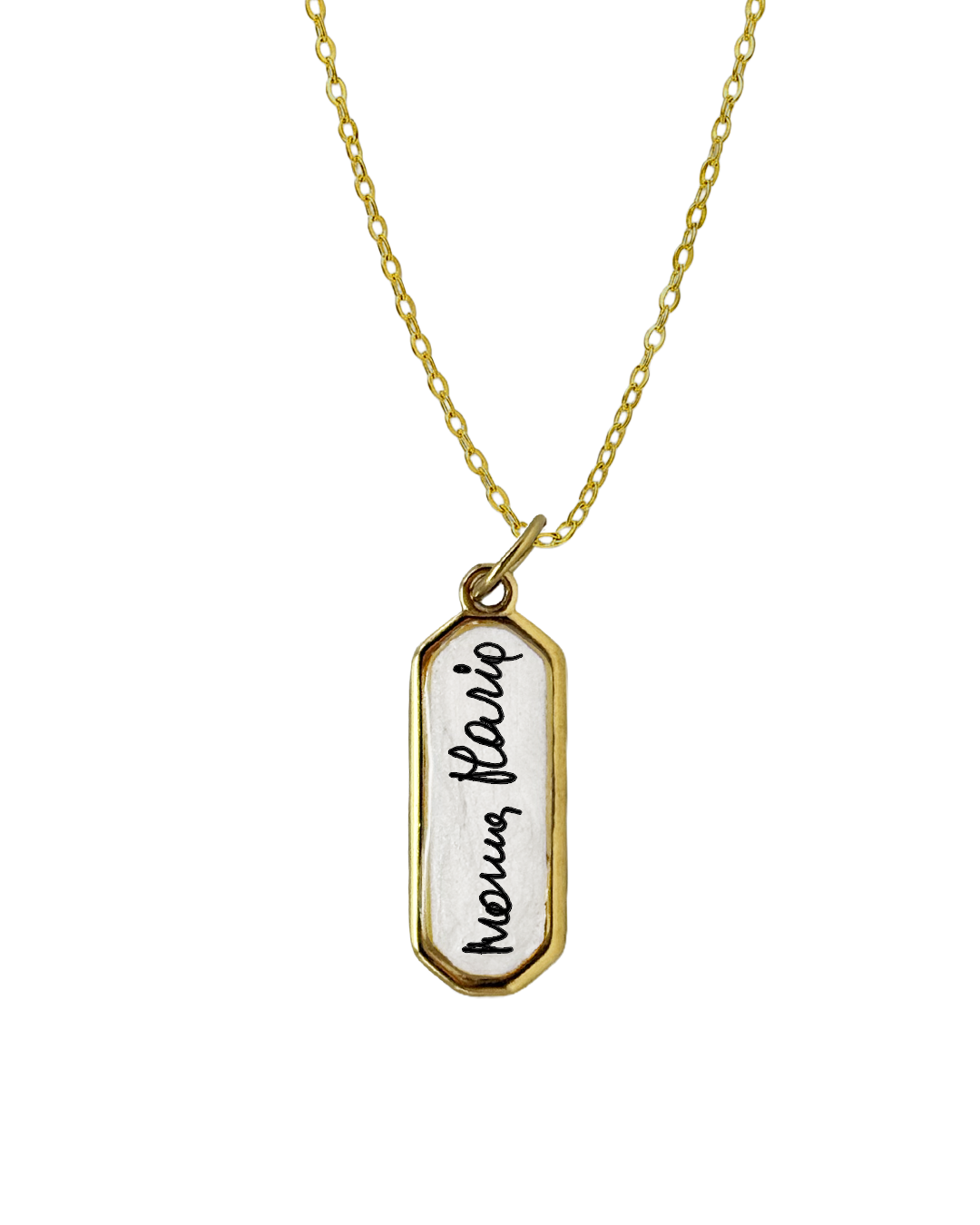 Ilmuroscritto - Custom hand writing necklace