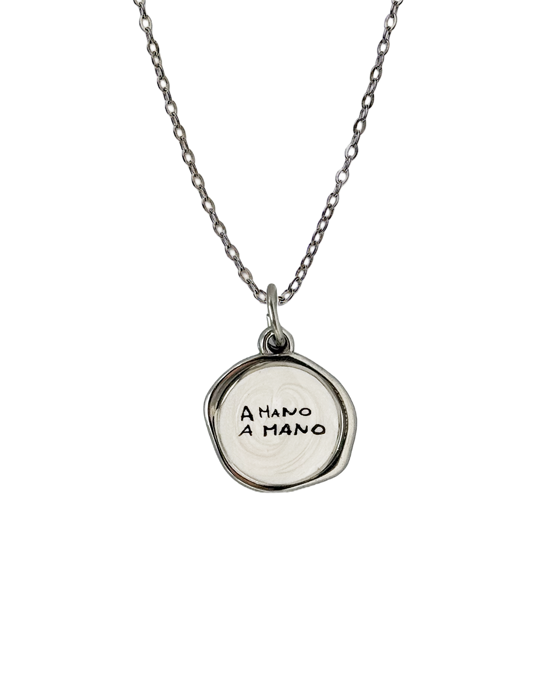 "A mano a mano" - Round Necklace