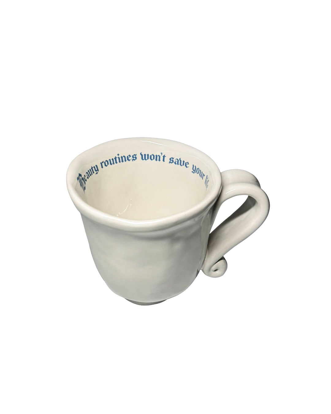 Issues Mug 350ml - " Beauty routines won't save your life"