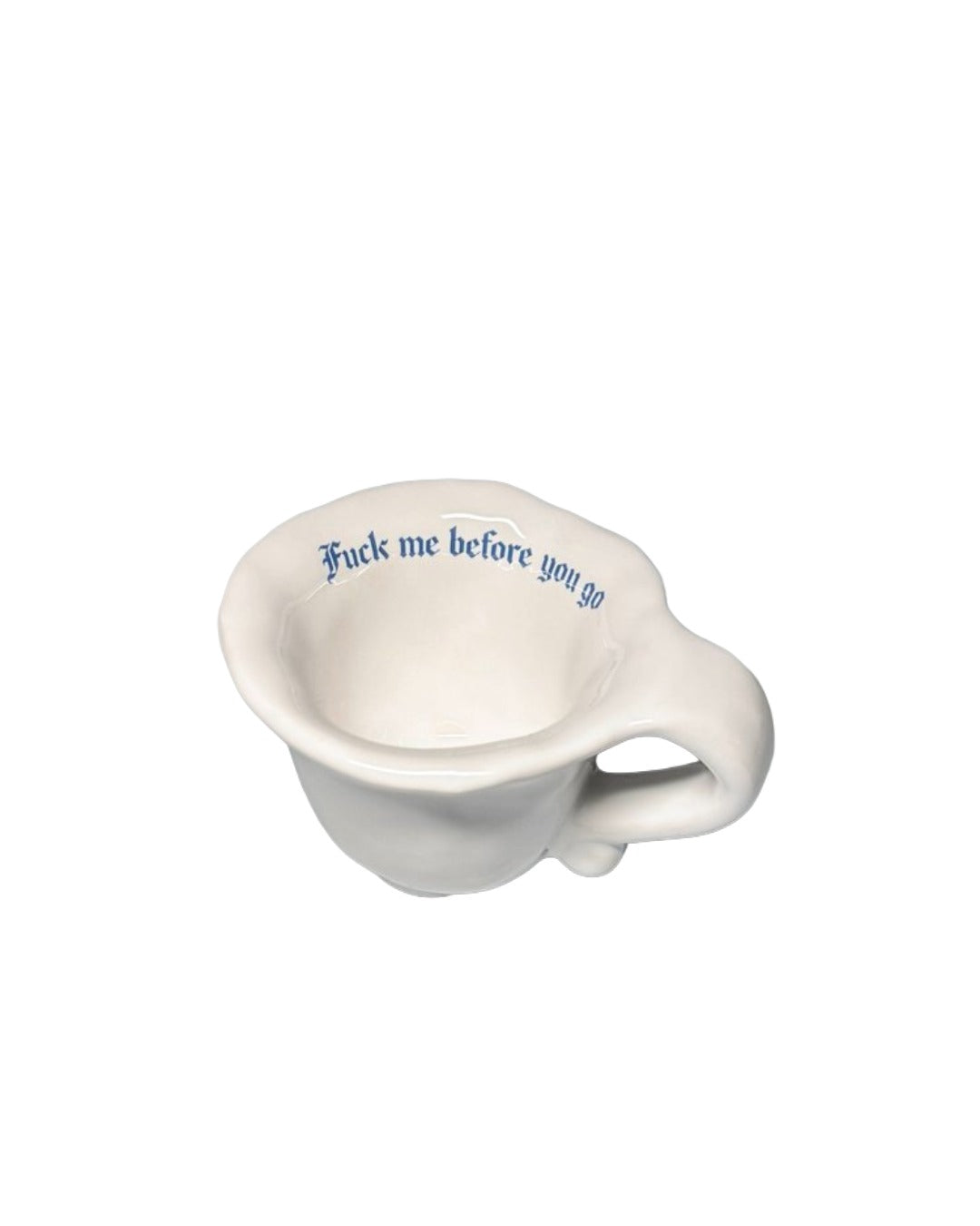 Issues Espresso Cup - "Fuck me before you go"