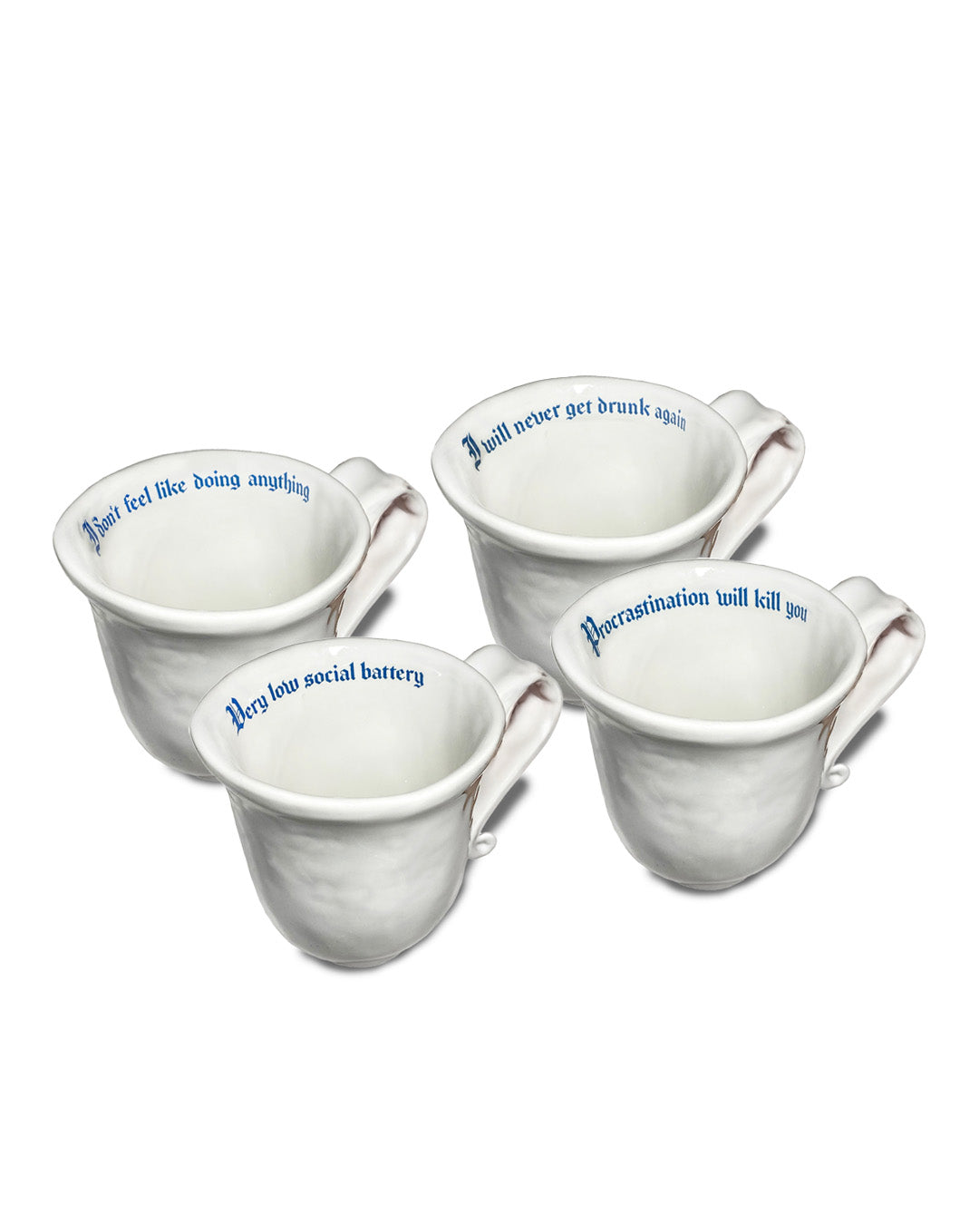 Sassy Mugs MIX - Set of 4 (-22%)