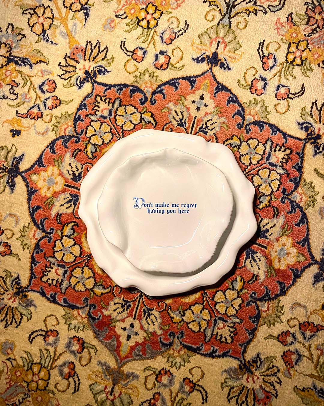 "Don't make me regret having you here" Explicit Deep Plate