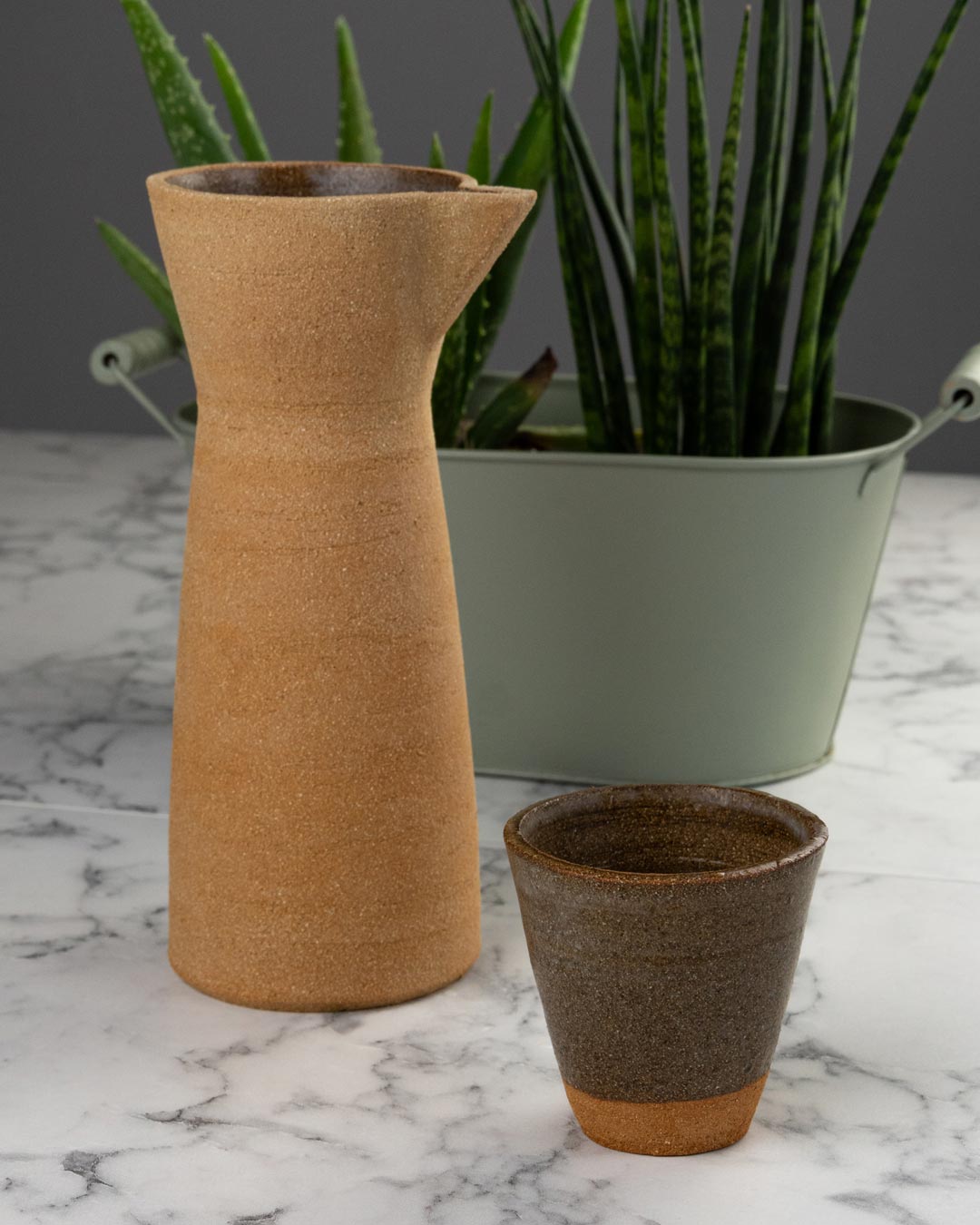 Sable Pichet et Quatre Tasses à Café (-17%)