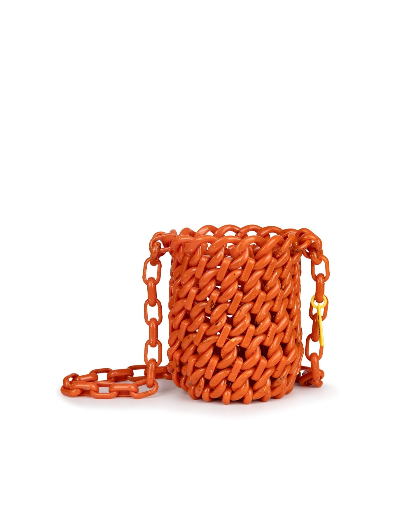 Handmade resin bucket bag - BiMOR Italy