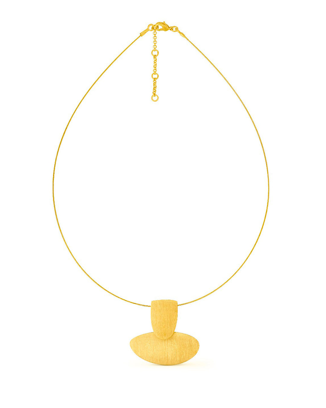 Handmade golden earrings - Joidart