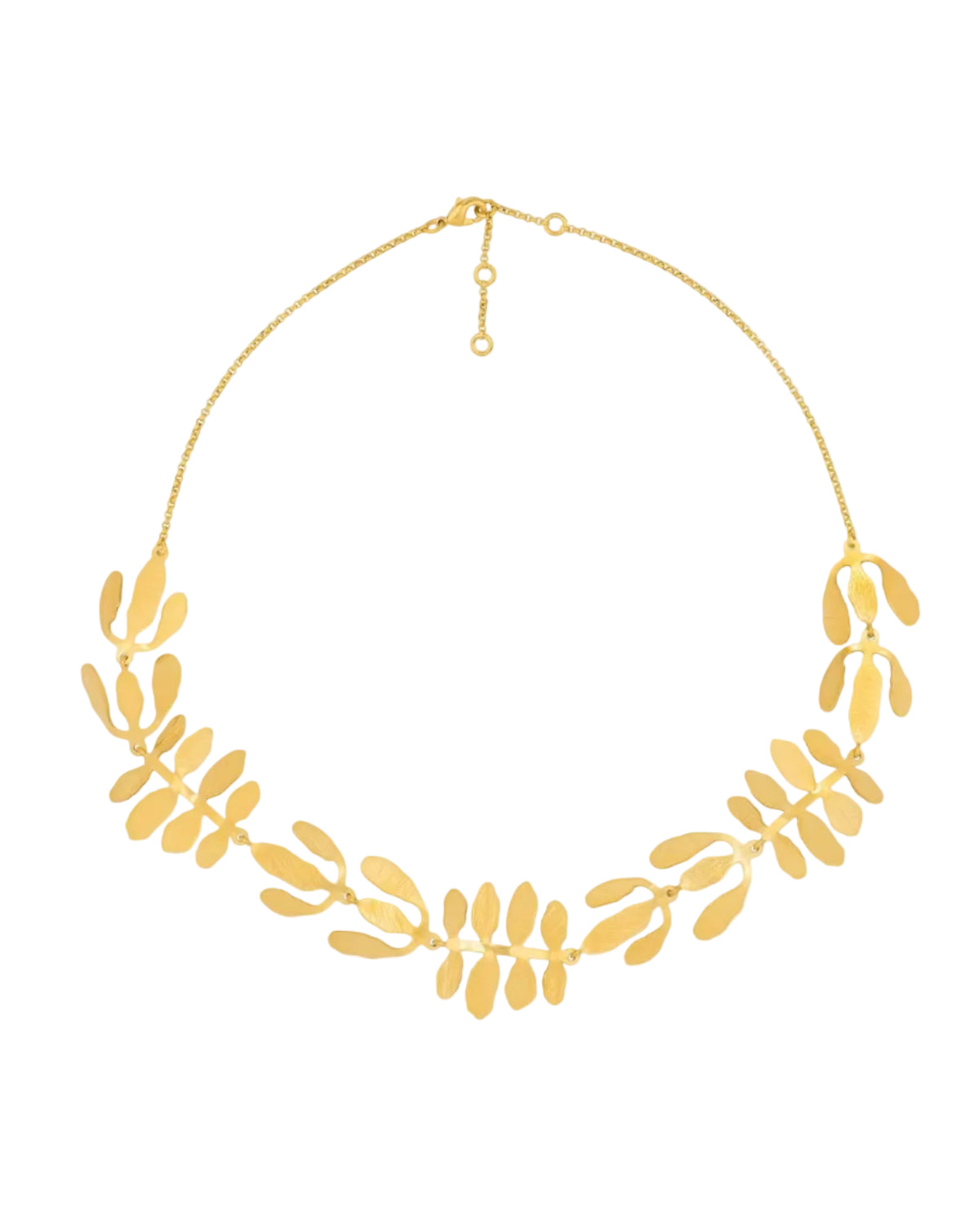 Golden necklace Silvela