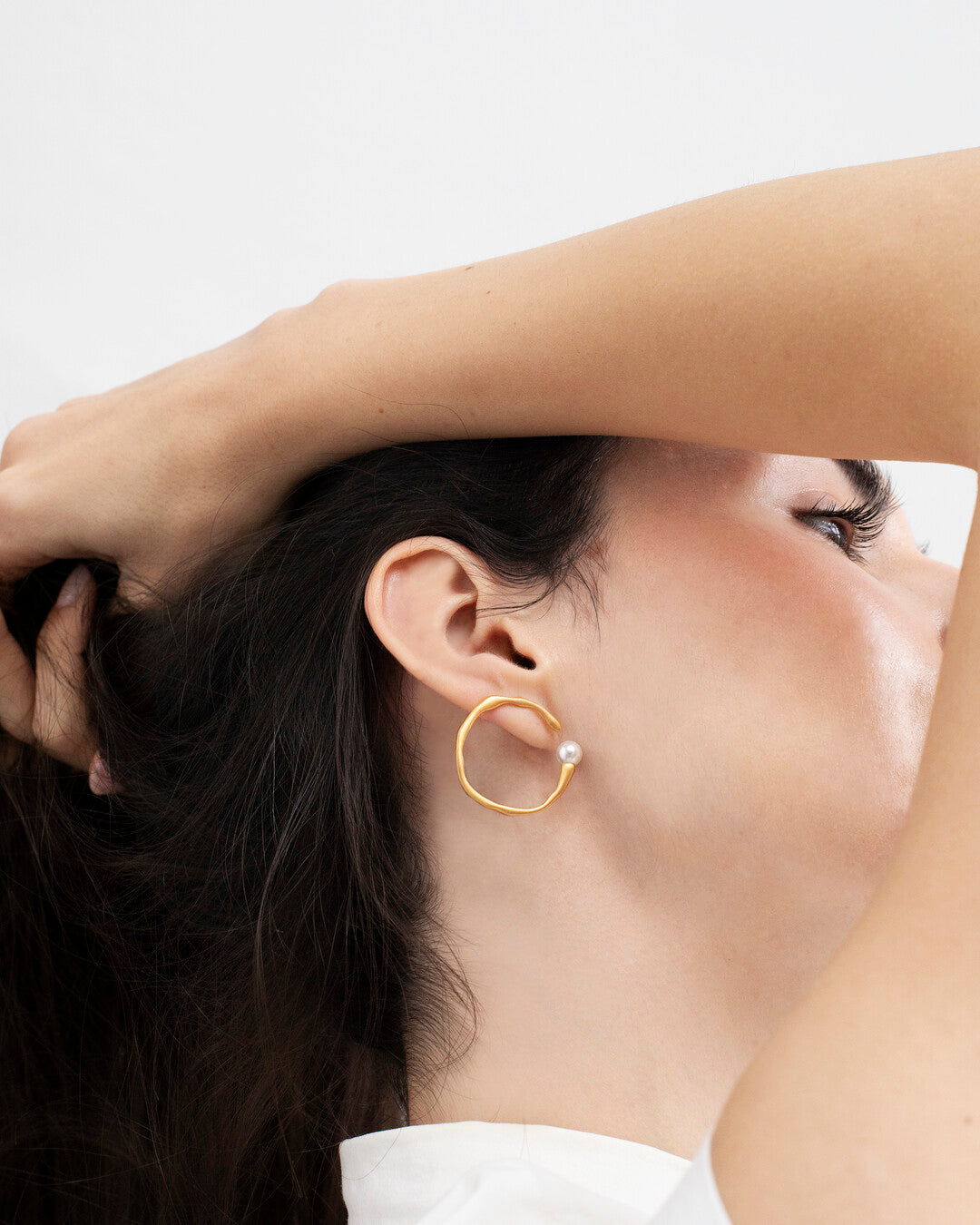 Boucles d'oreilles cercle Eclat Doré