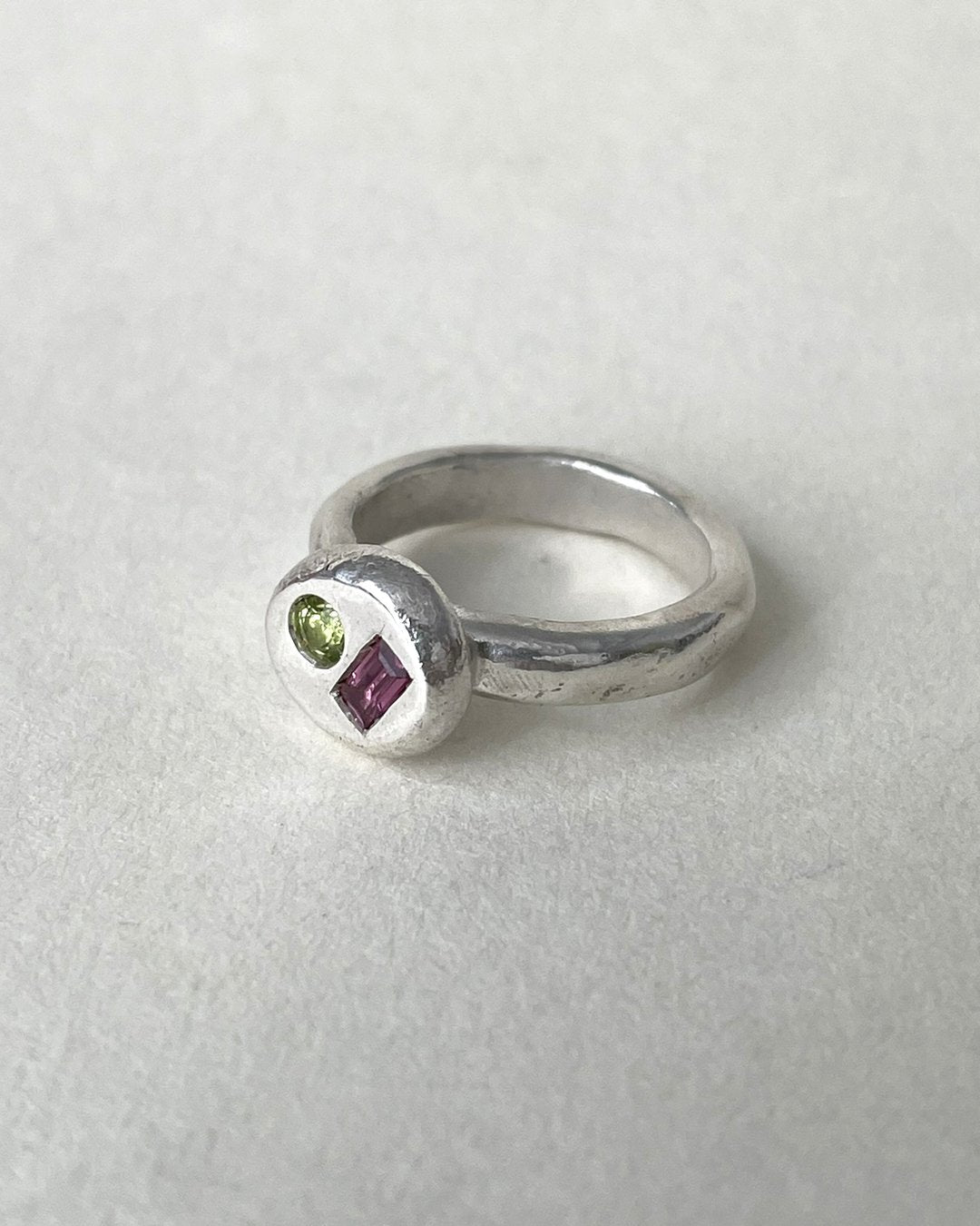 Judit Cuadros handmade silver ring