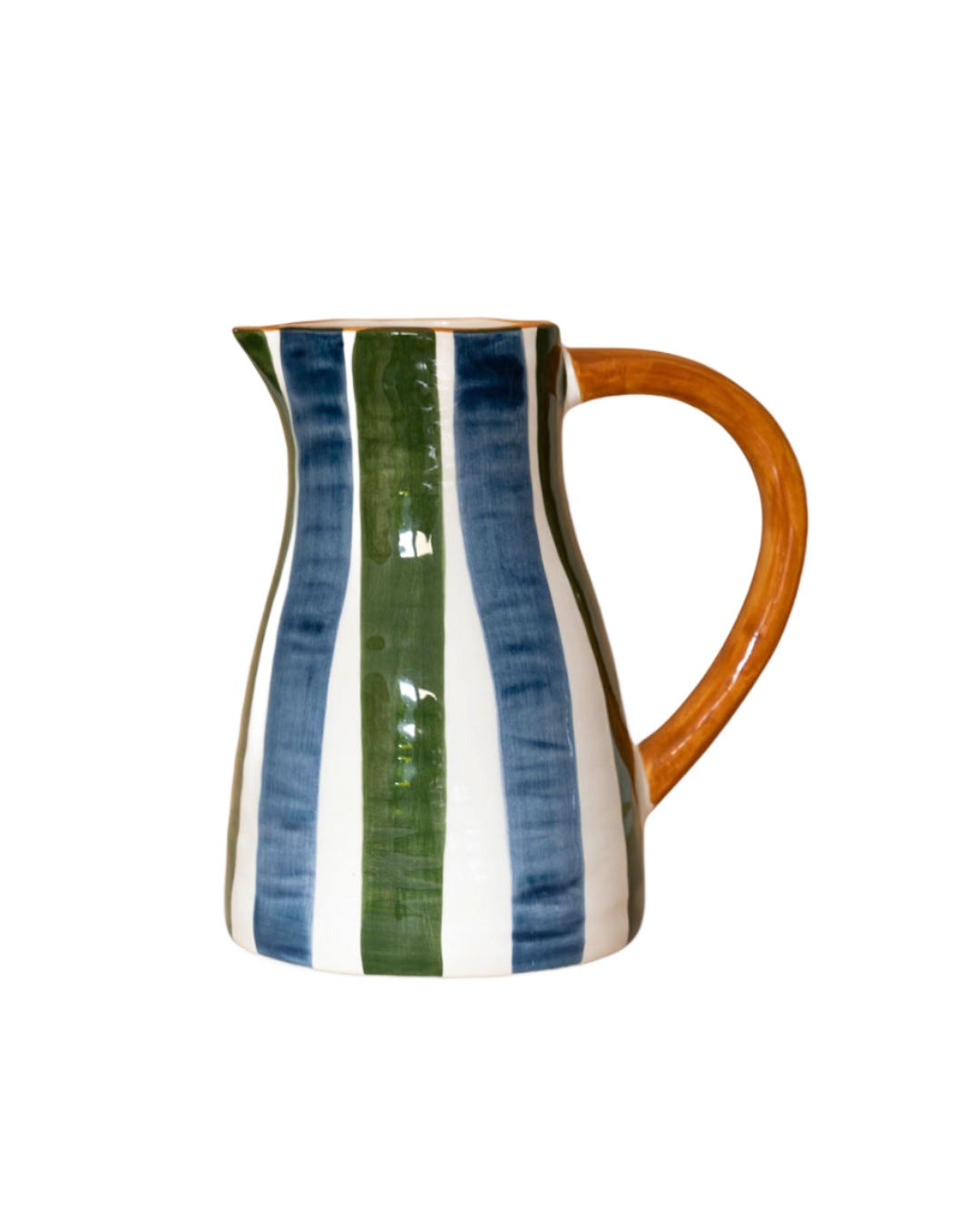 Handmade striped Jug - Valsa Home