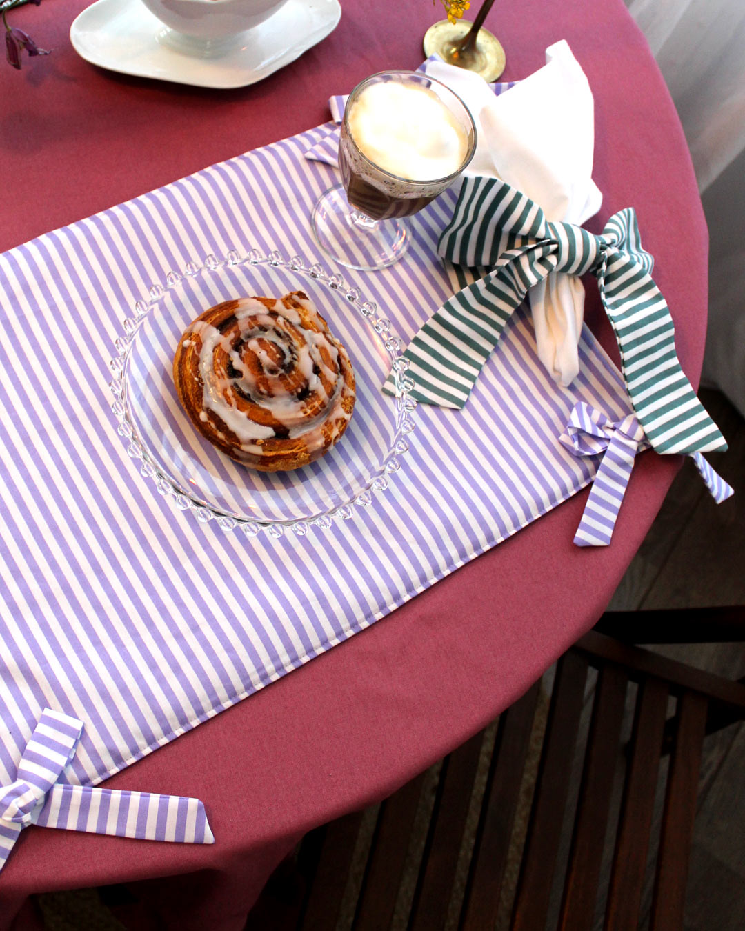 Reversible - Handmade placemat - L'amour des bon bons