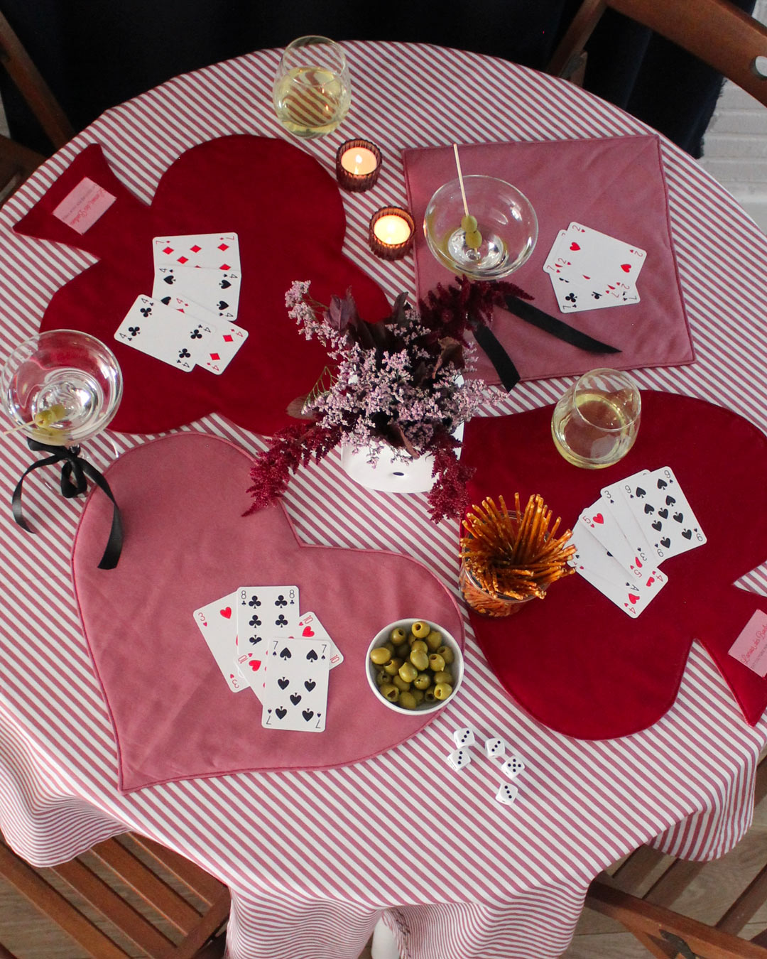 Handmade placemat - L'amour des bon bons