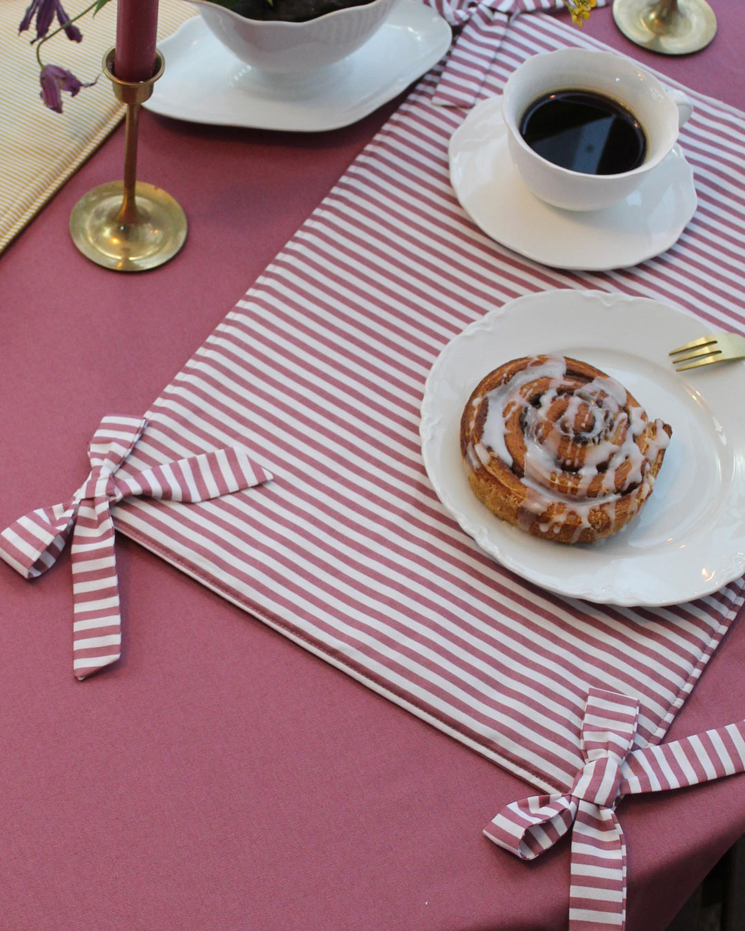 Reversible - Handmade placemat - L'amour des bon bons