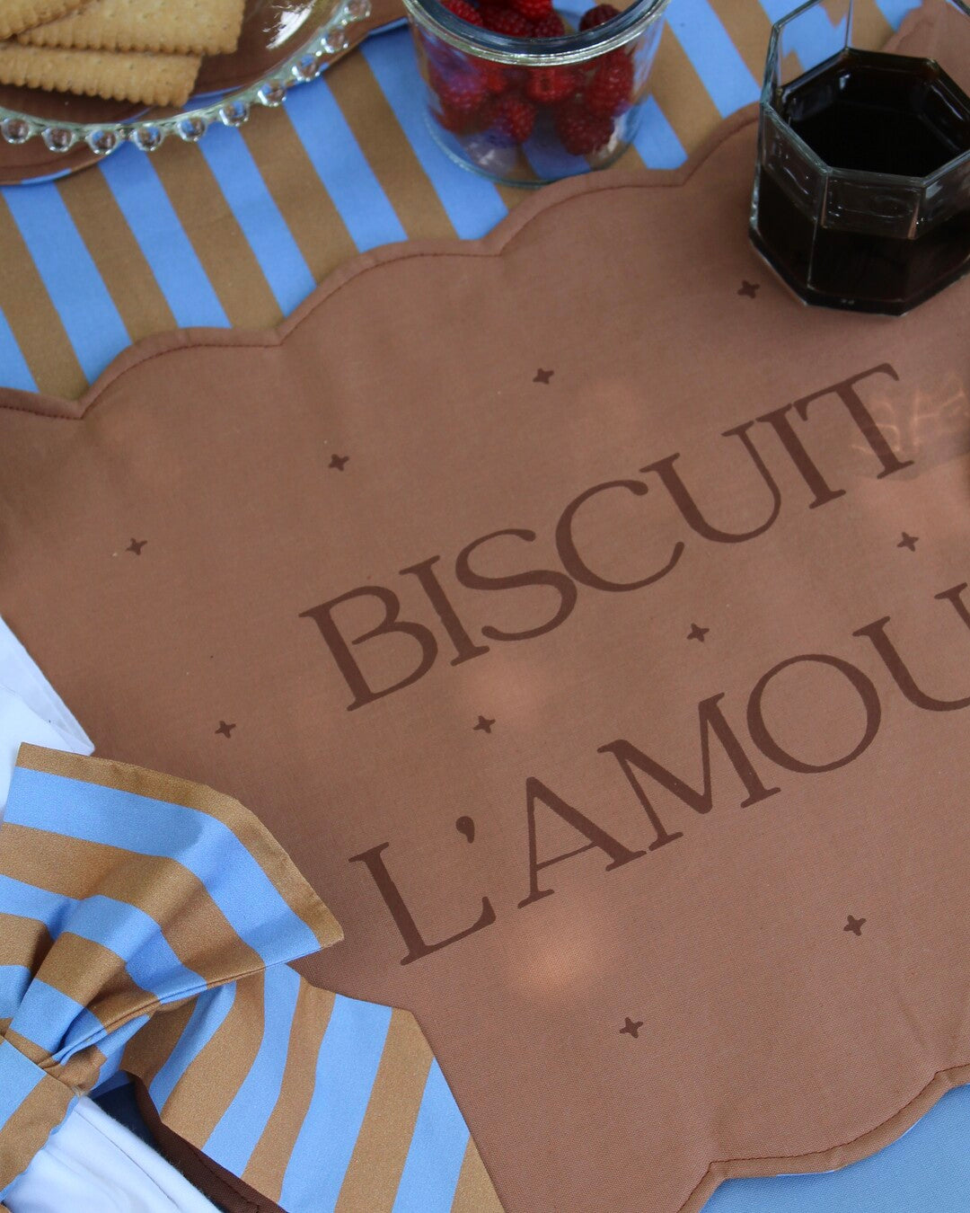 Biscuit L'amour placemat