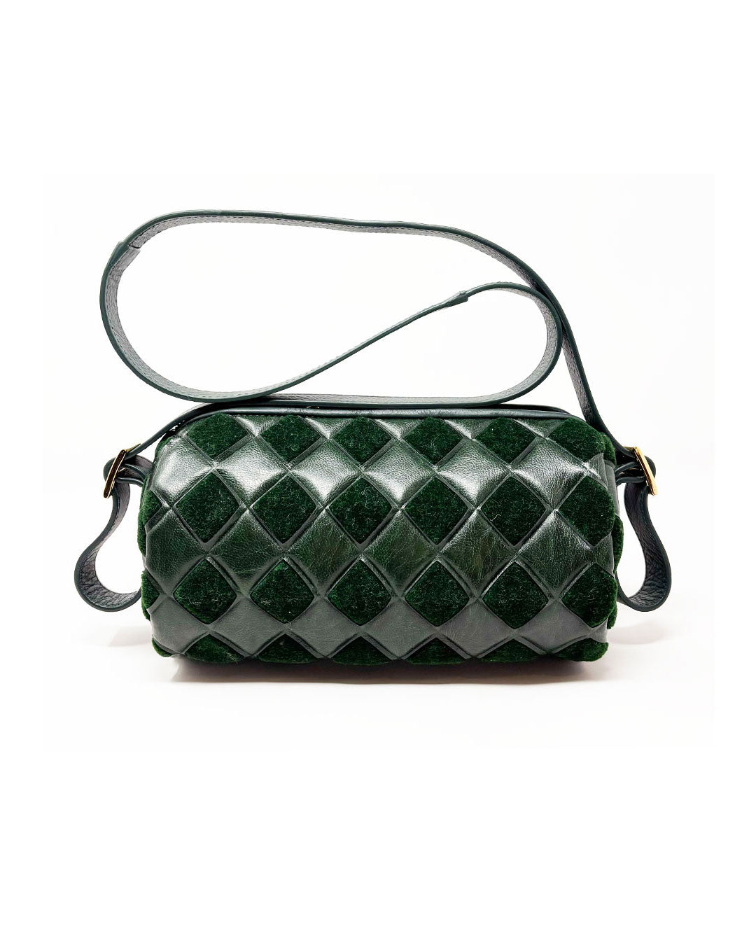 Latombolina rhombus shoulder bag