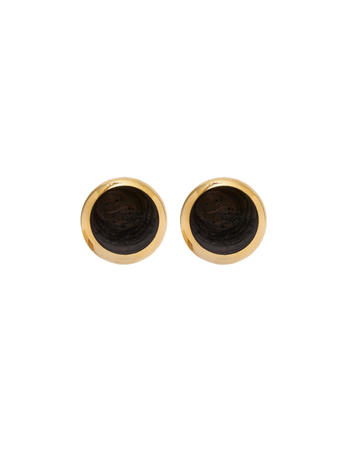 Lisa vintage button earrings
