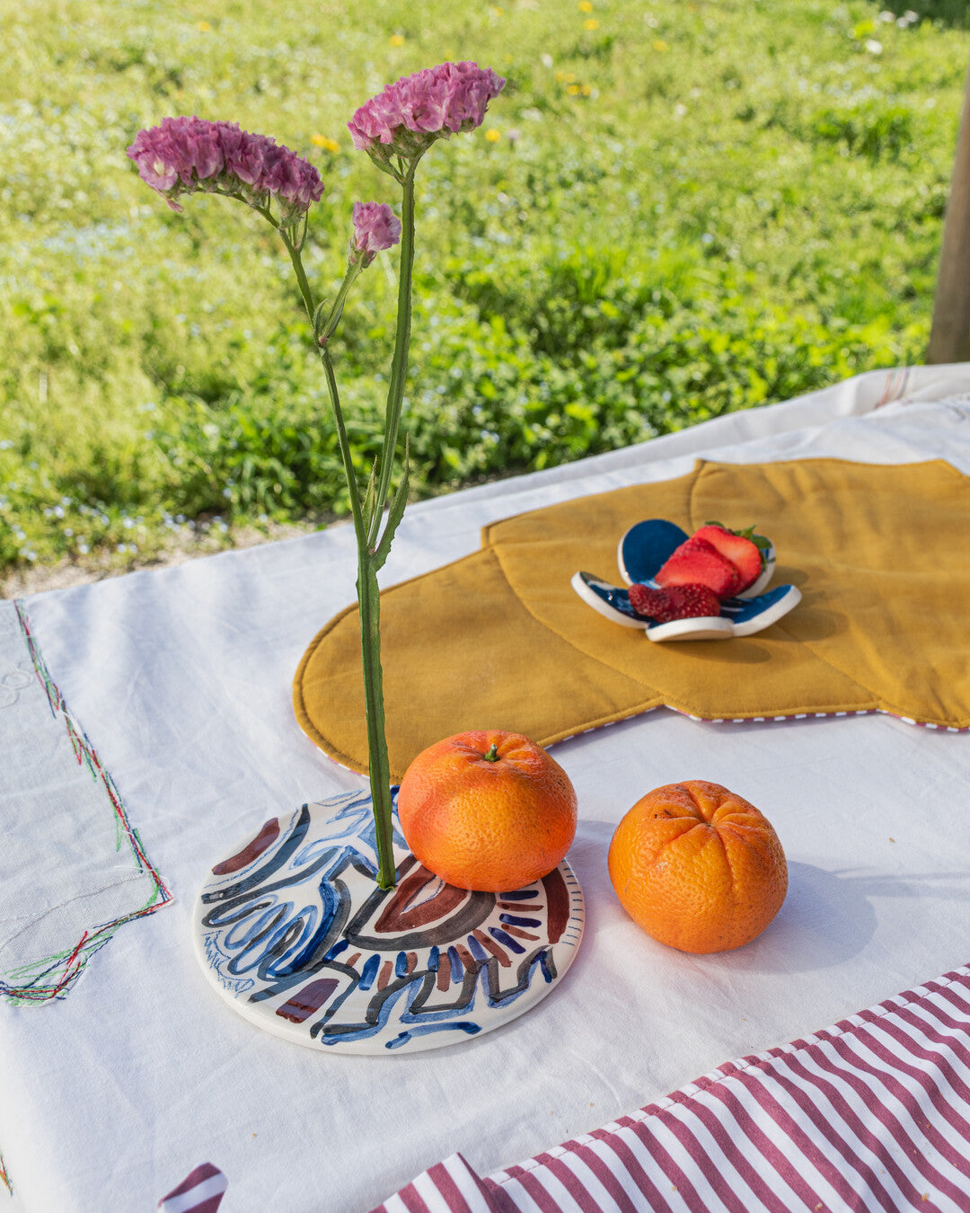 Croissant je t'aime placemat