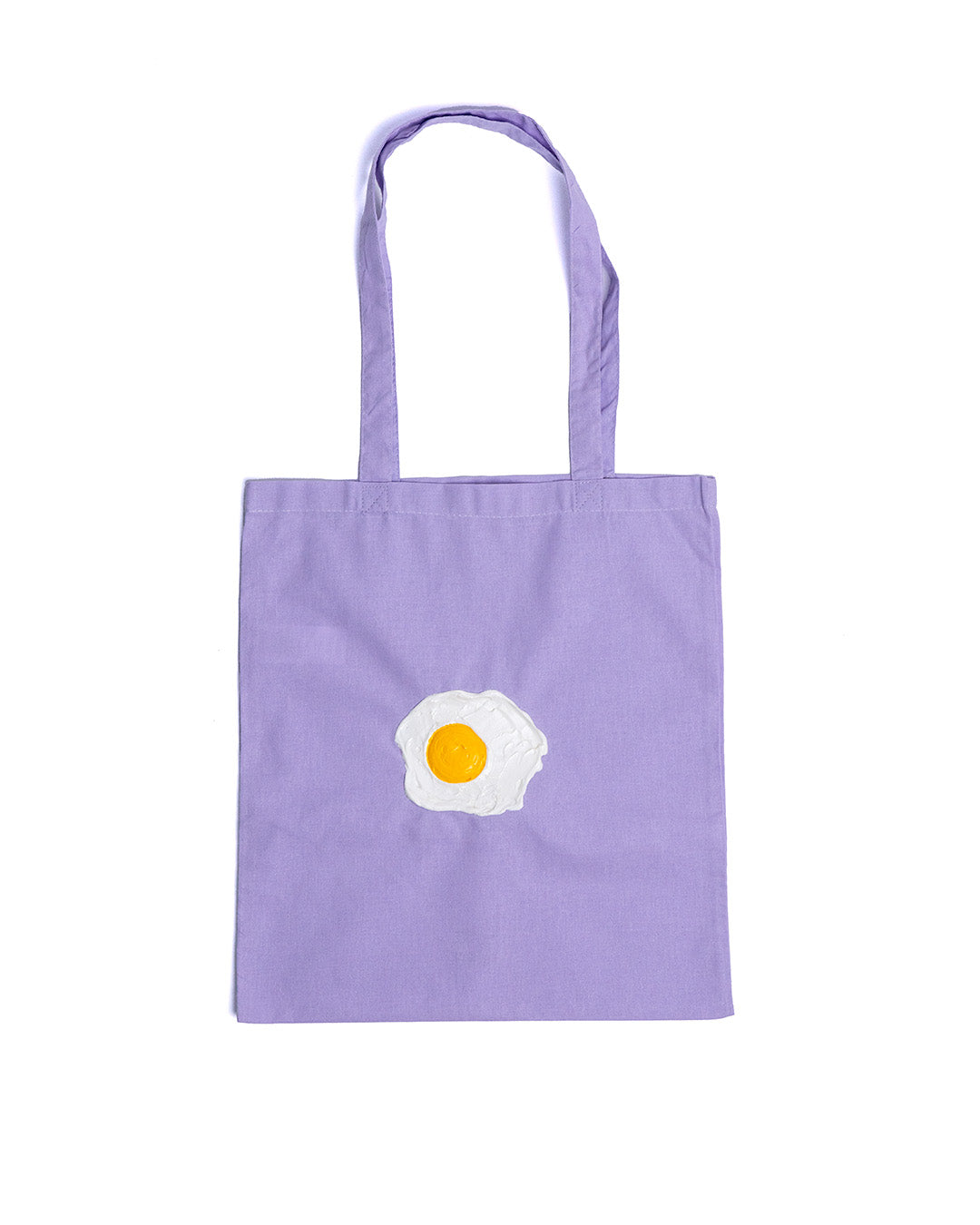 Borsa di tela lilla Uova