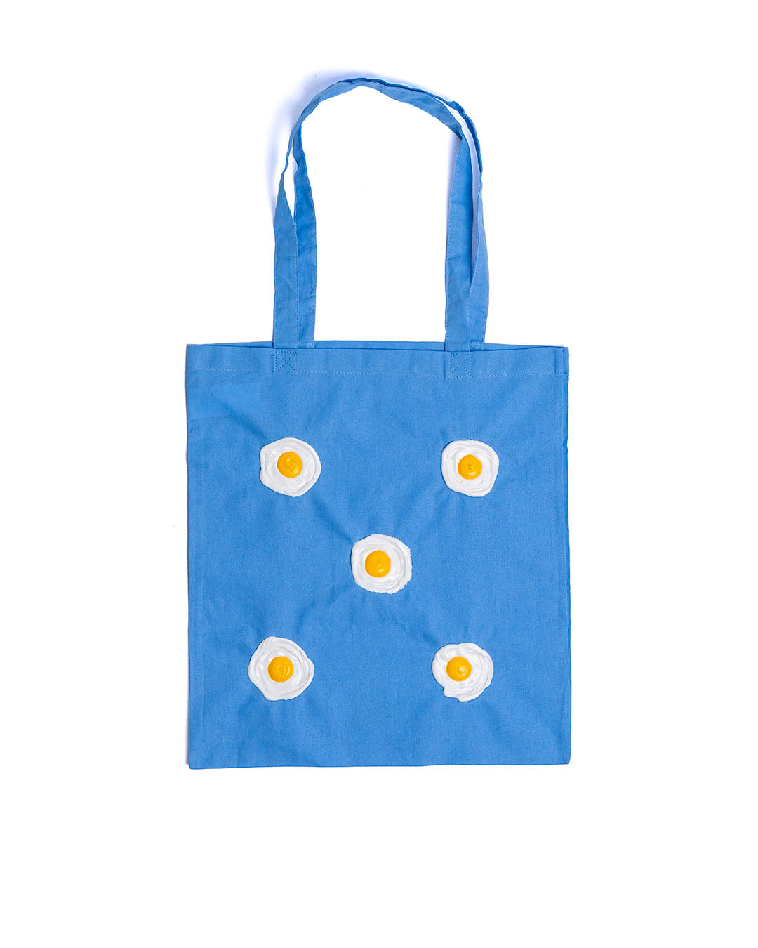 Borsa di tela celeste Uova