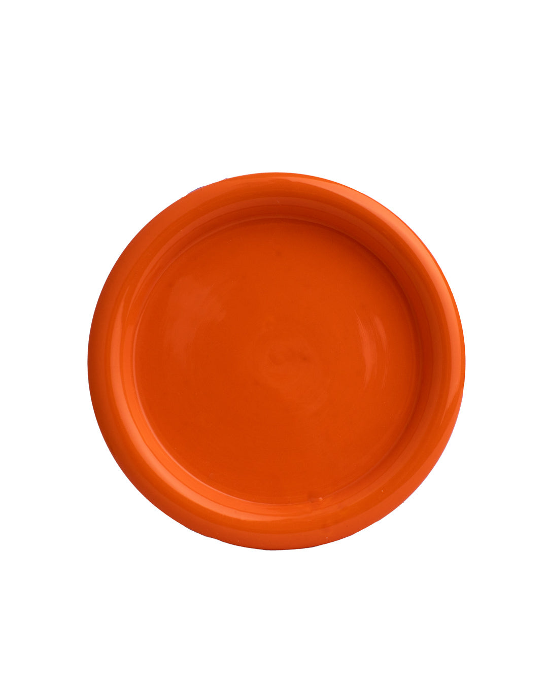 Ceramic Plate Round Handmade handcrafted colorful