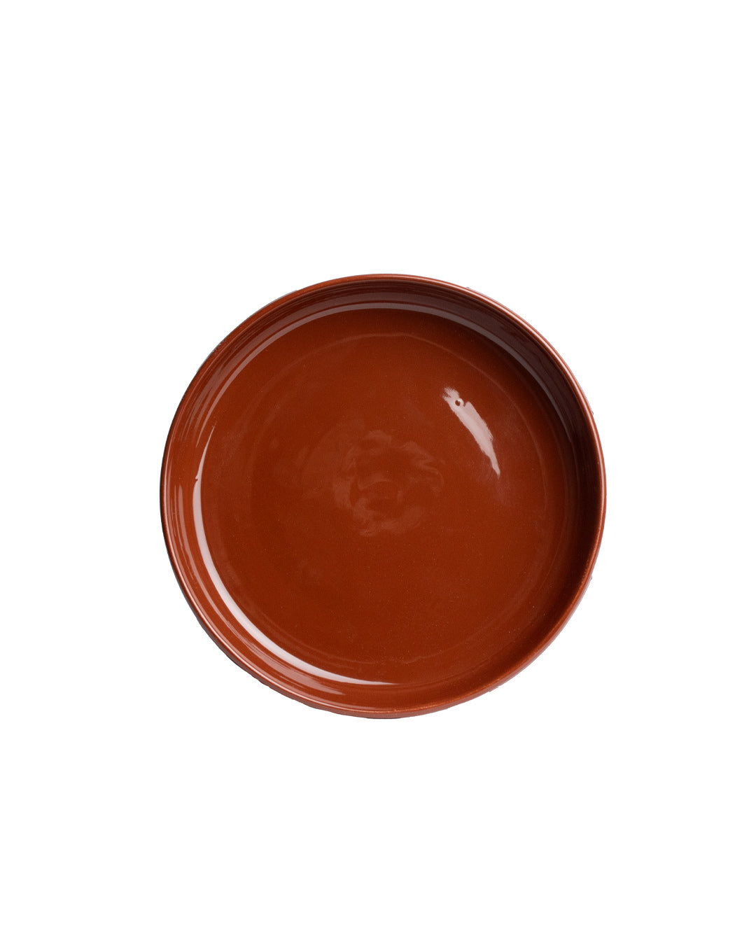 Handmade color block pasta plate - Maki Pottery