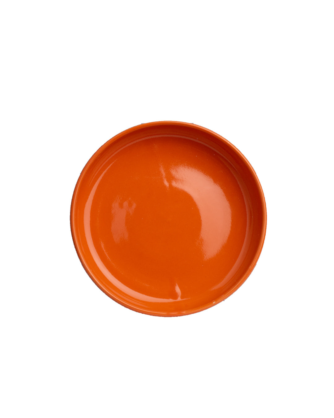 Handmade color block pasta plate - Maki Pottery