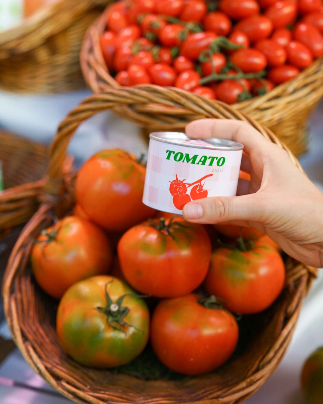 Mercado candle: Tomato + basil