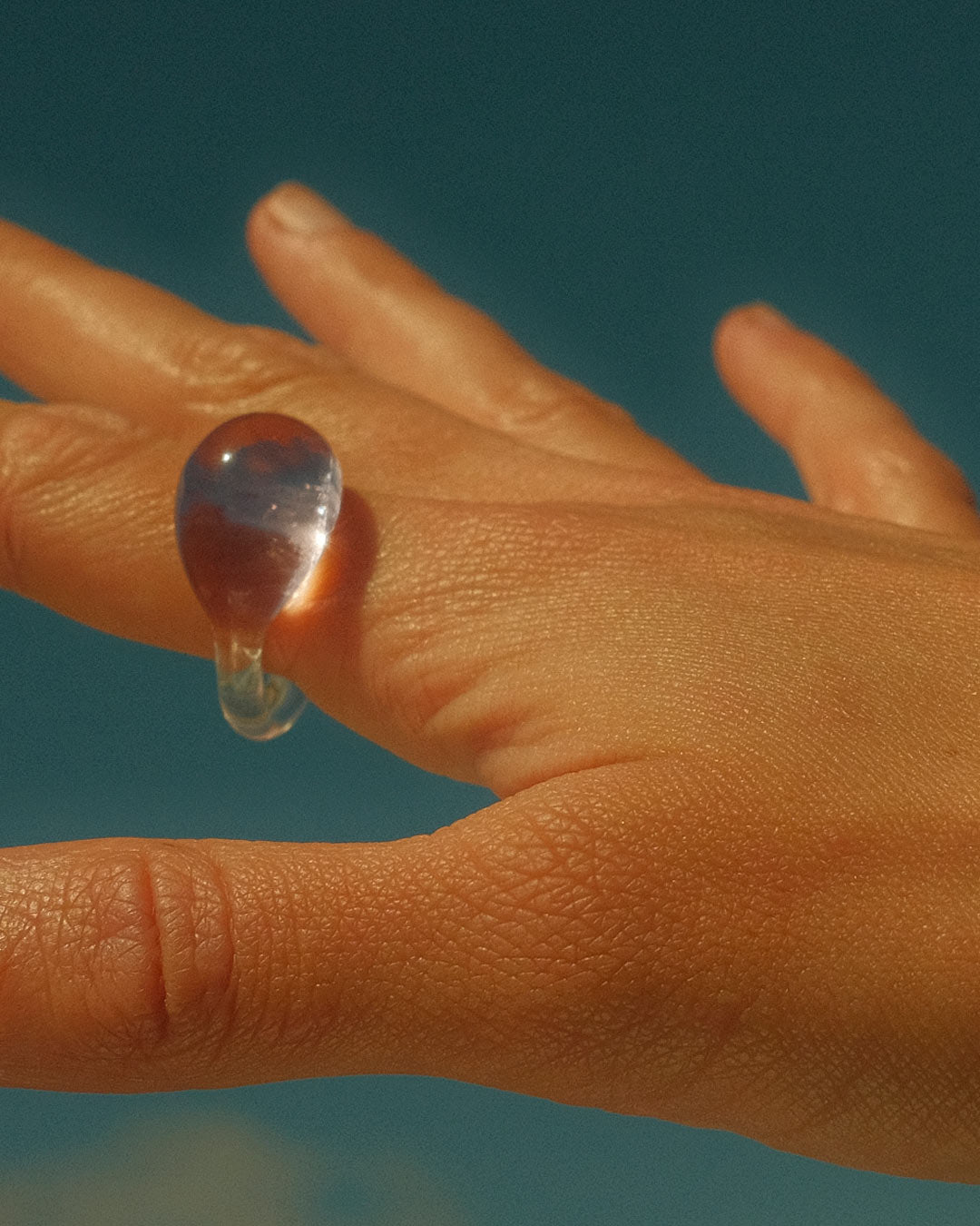 Glass ring Jewerly handmade handcrafted