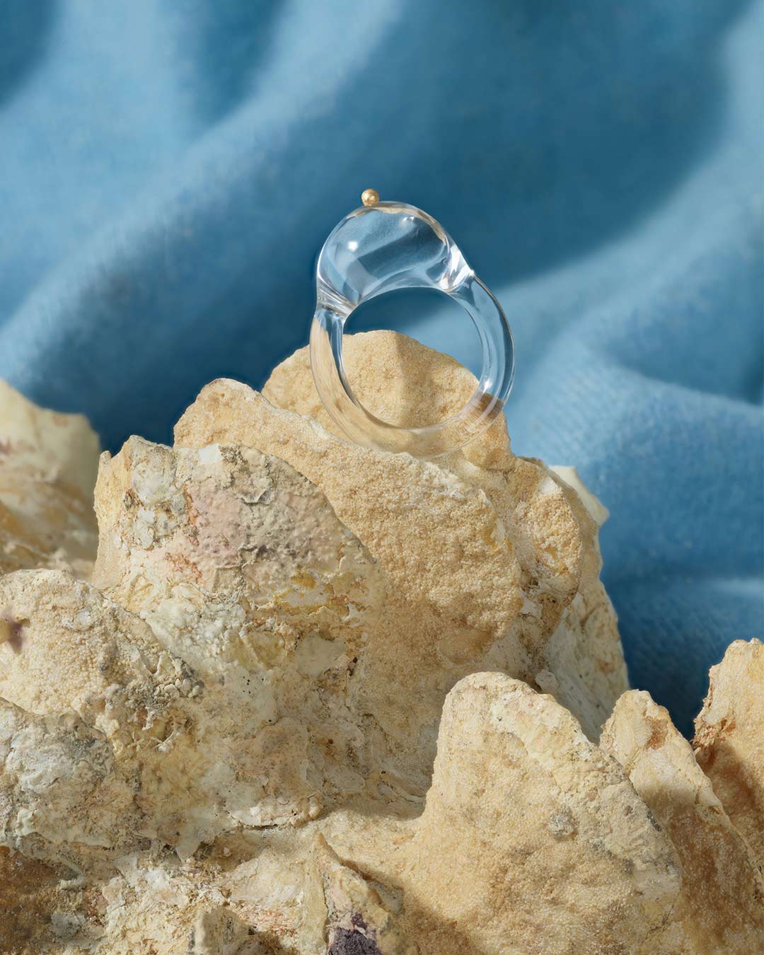 Glass Jewerly rings handmade handcrafted