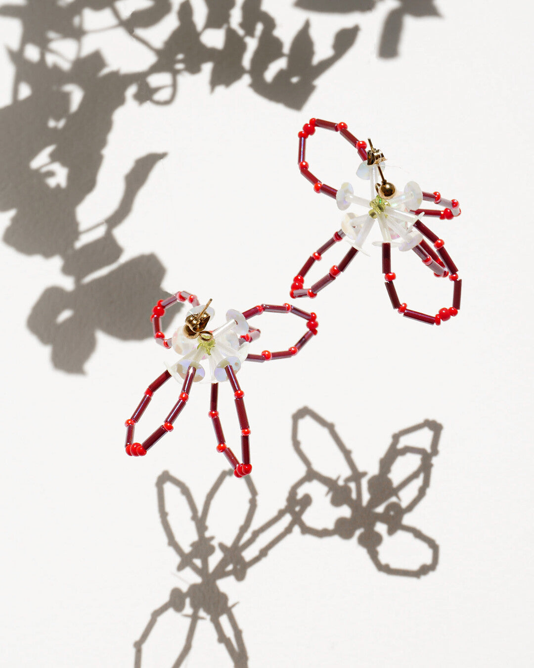 FLORS N01 - Beaded earrings