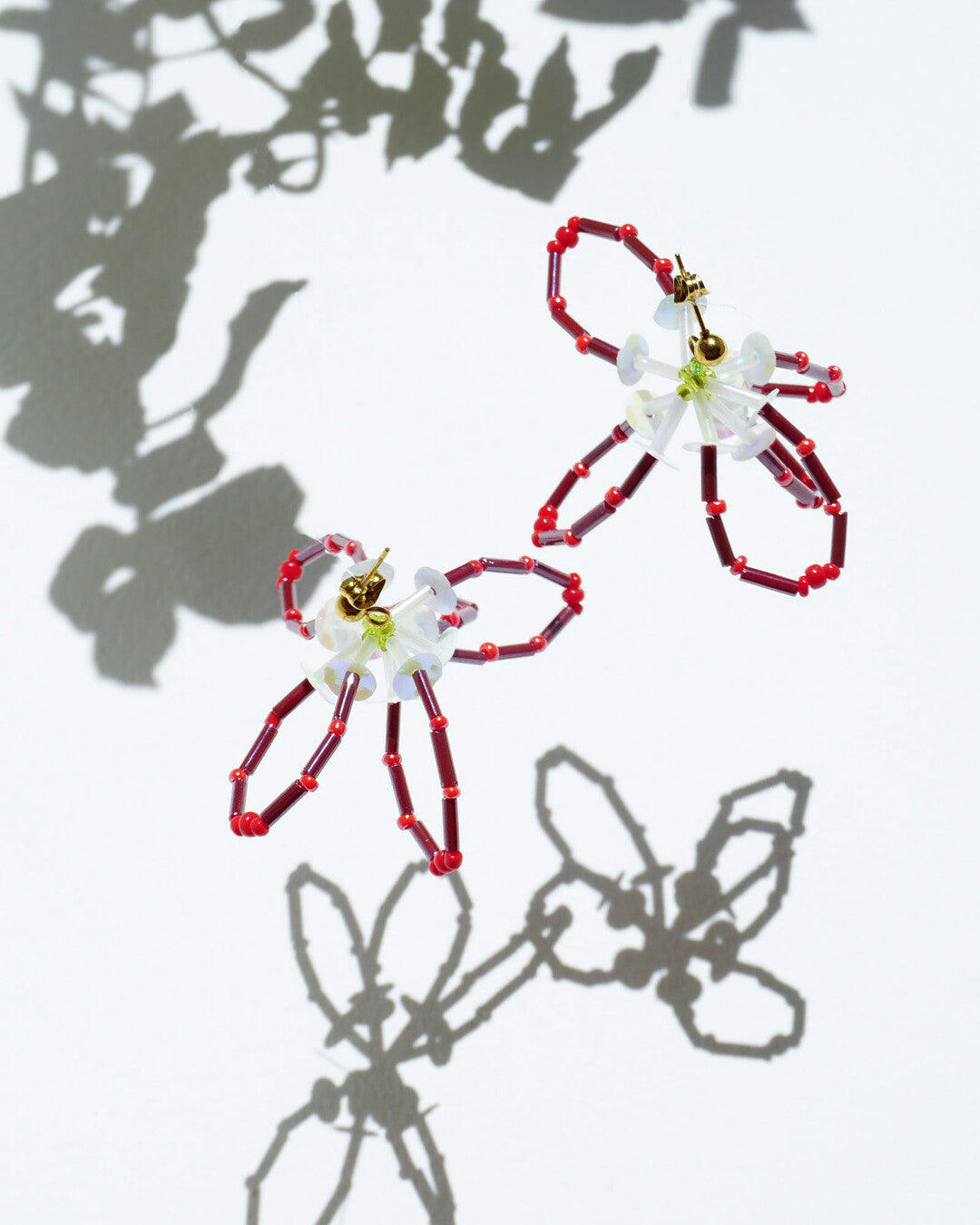 FLORS N01 - Beaded earrings