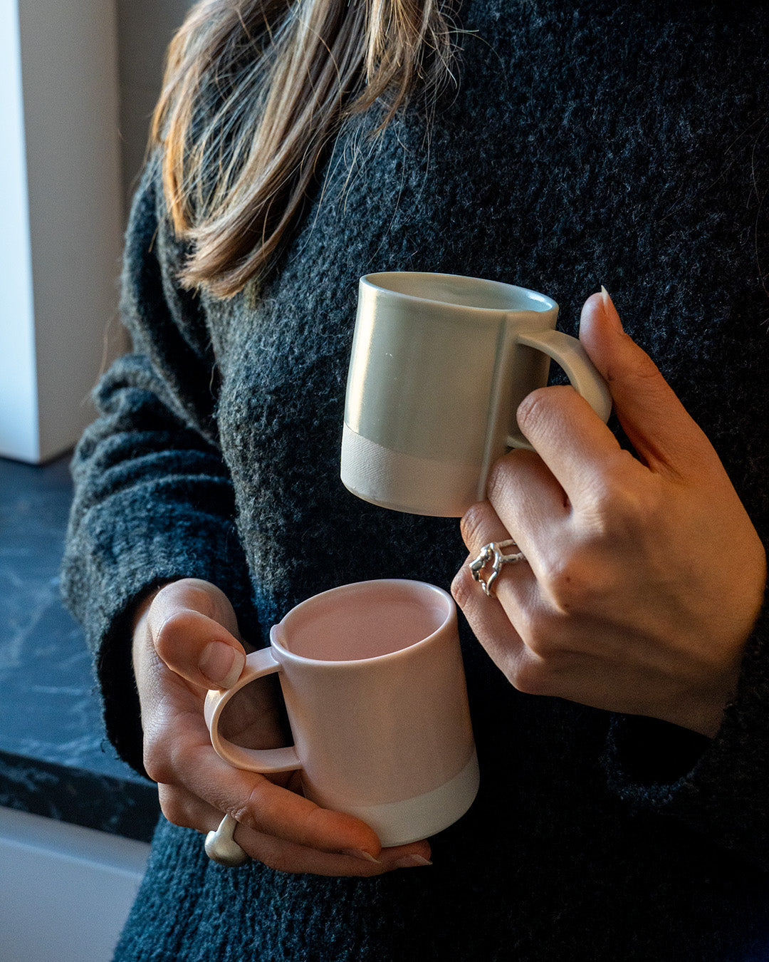 Overlapping Coffee Cup