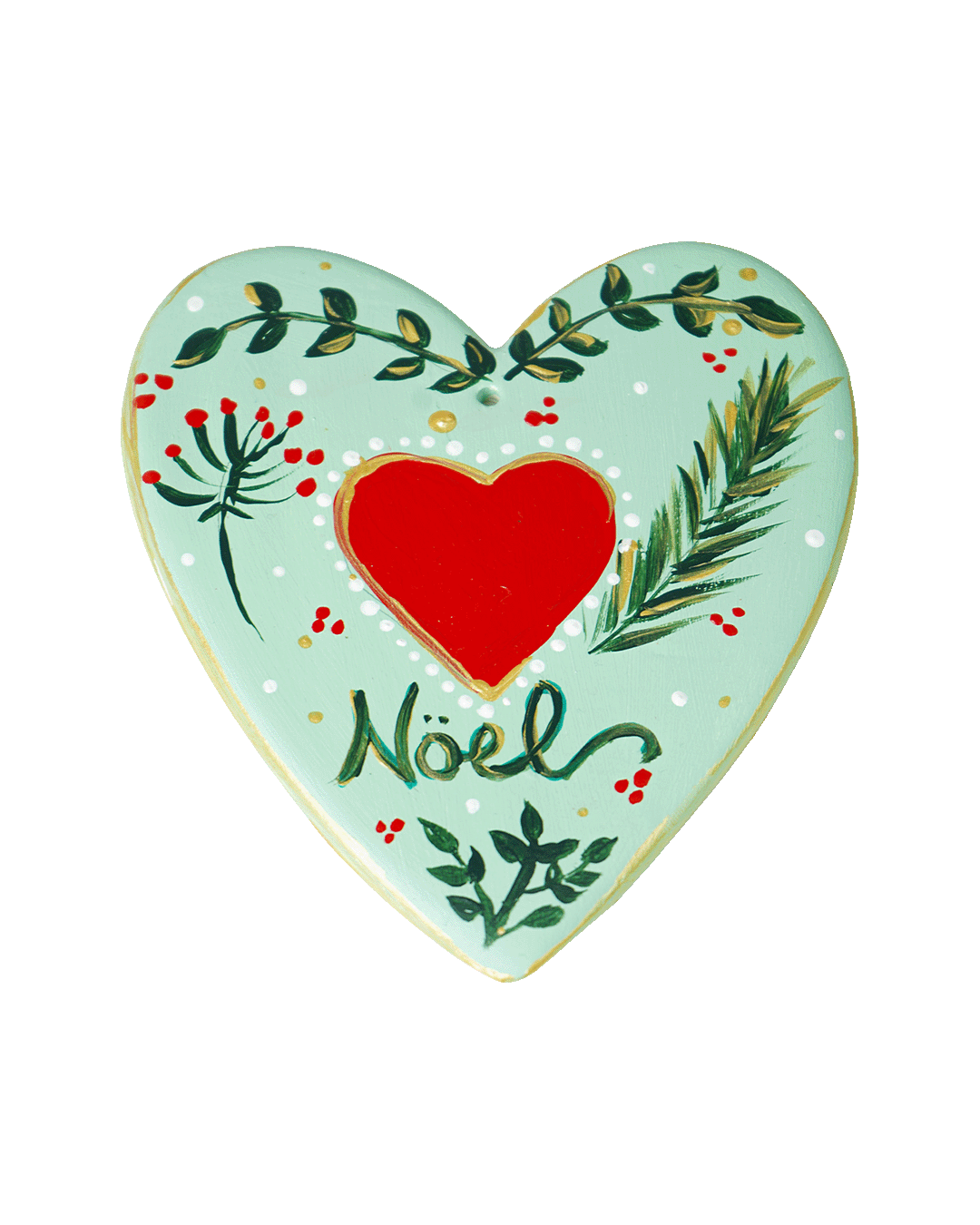 "Noel" ceramic heart – Christmas collection