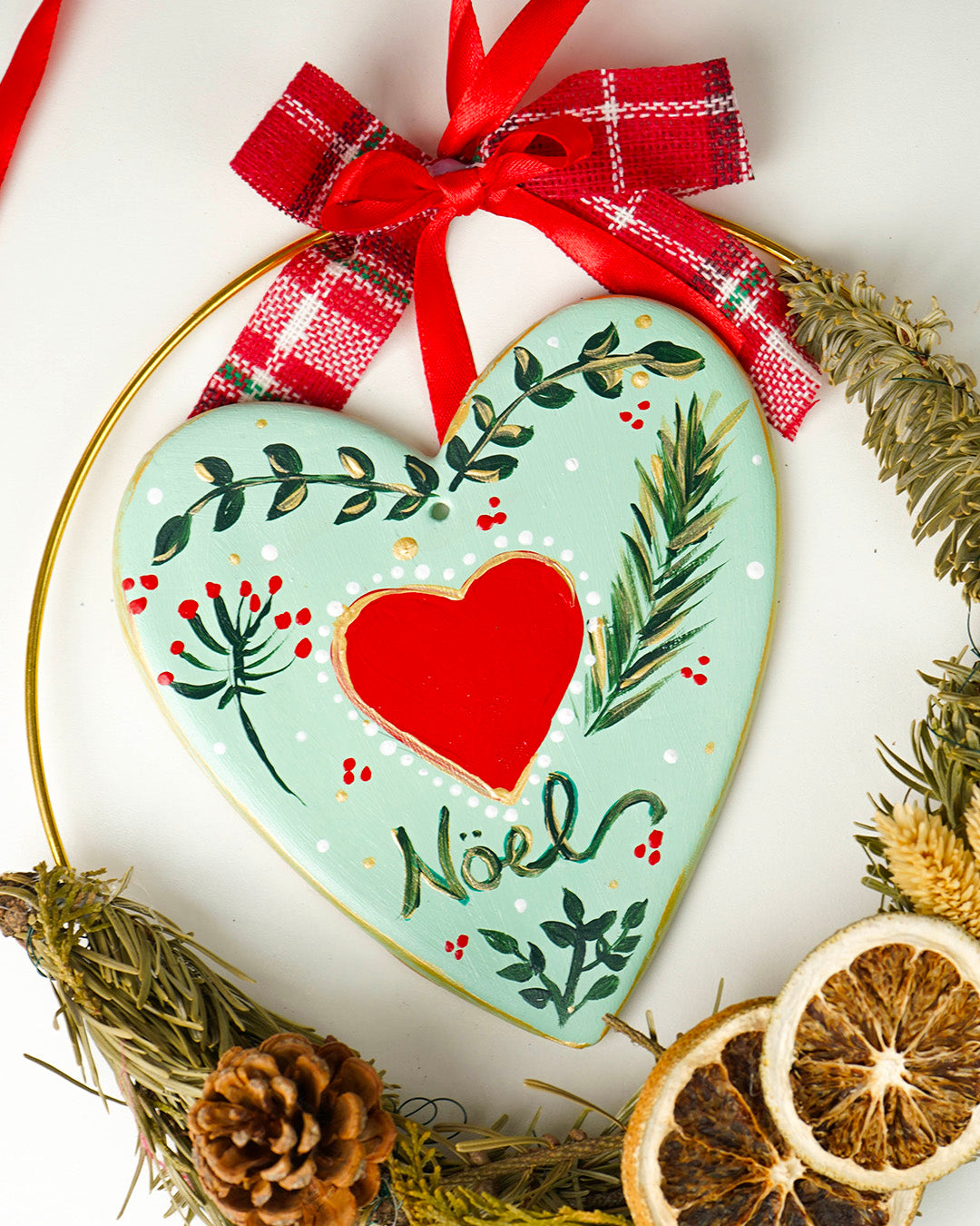 "Noel" ceramic heart – Christmas collection