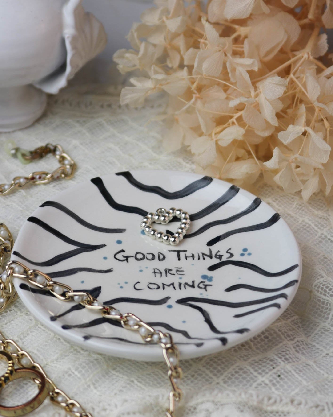 Good Things Are Coming Saucer - Good Resolutions Collection
