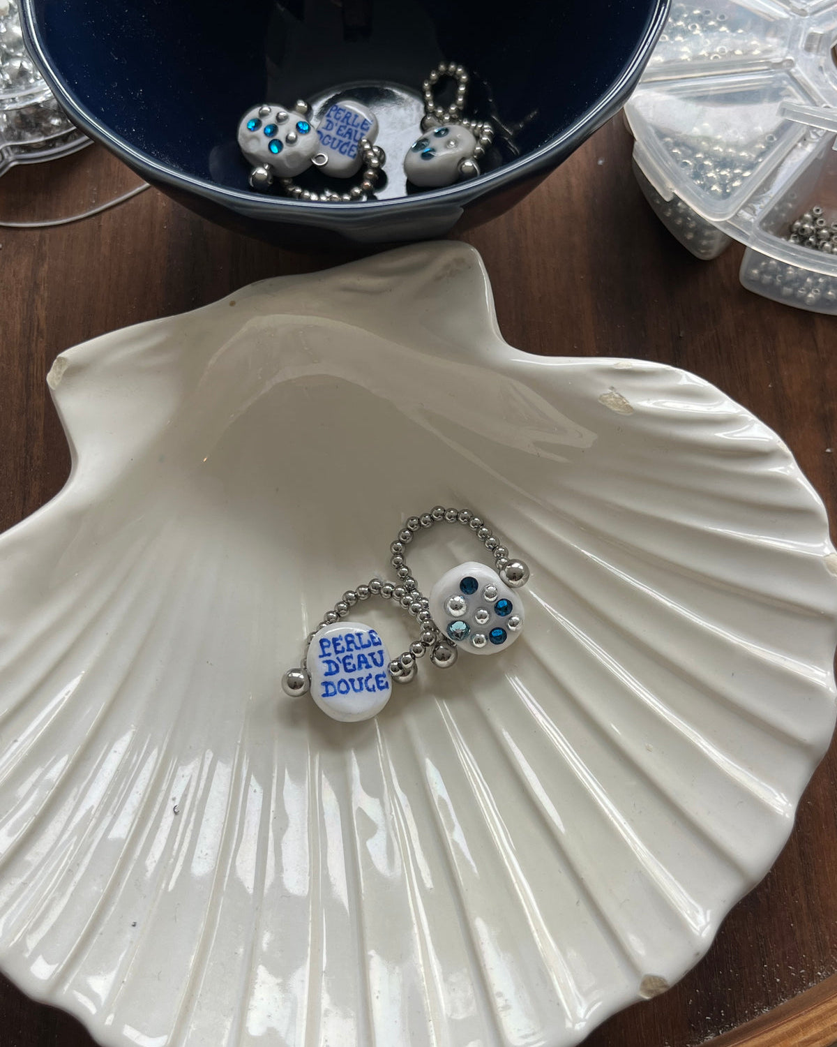 Reversible Ring « Perle d’eau douce »