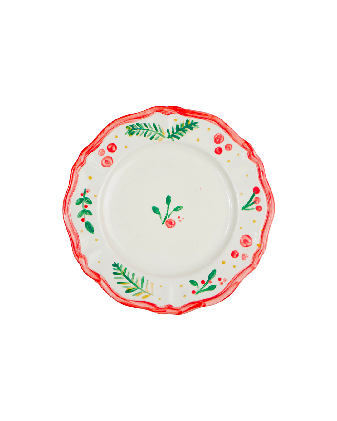 Enamel Small Plate Mix - Set of 4