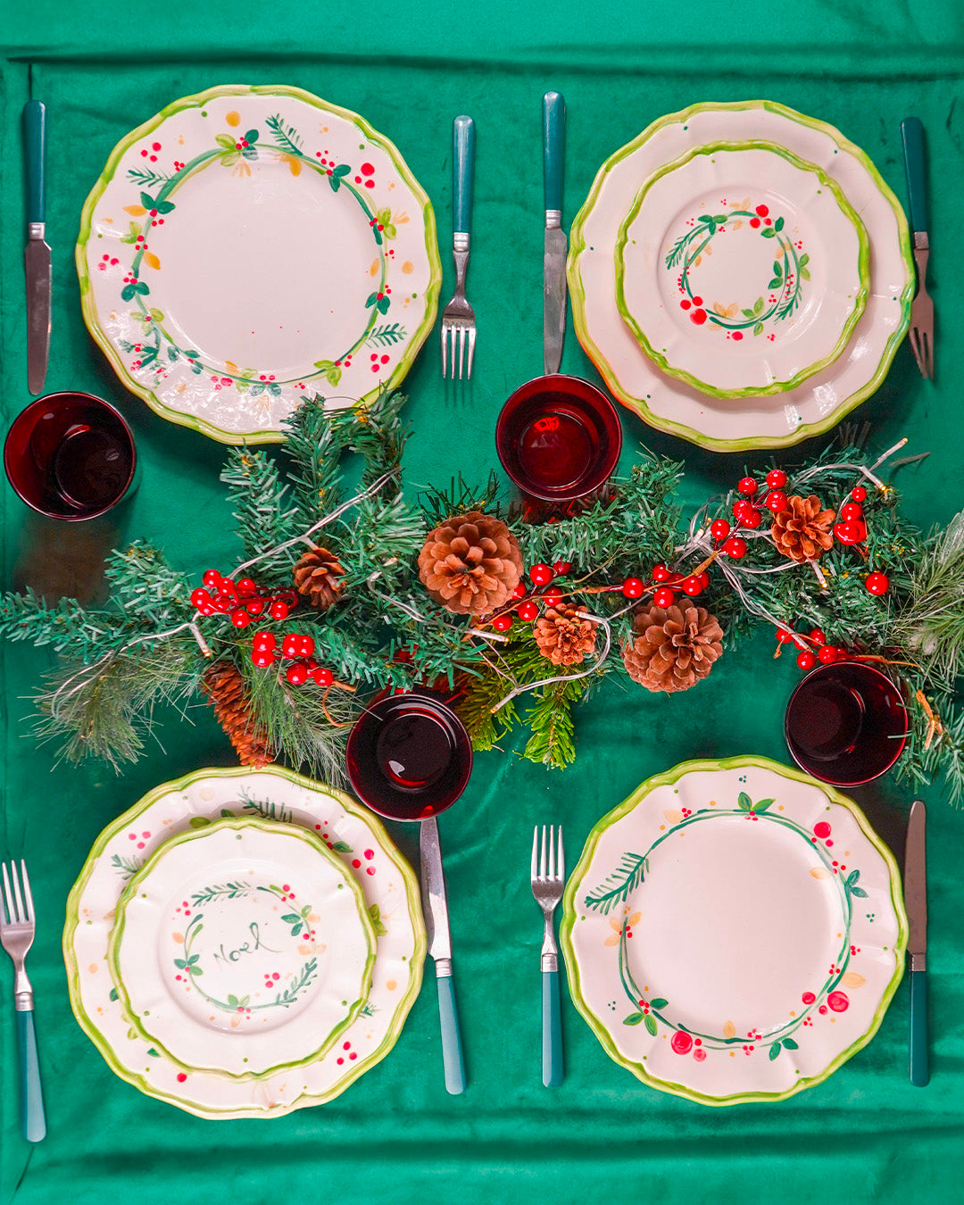 "NOEL" enamel plate – Christmas collection
