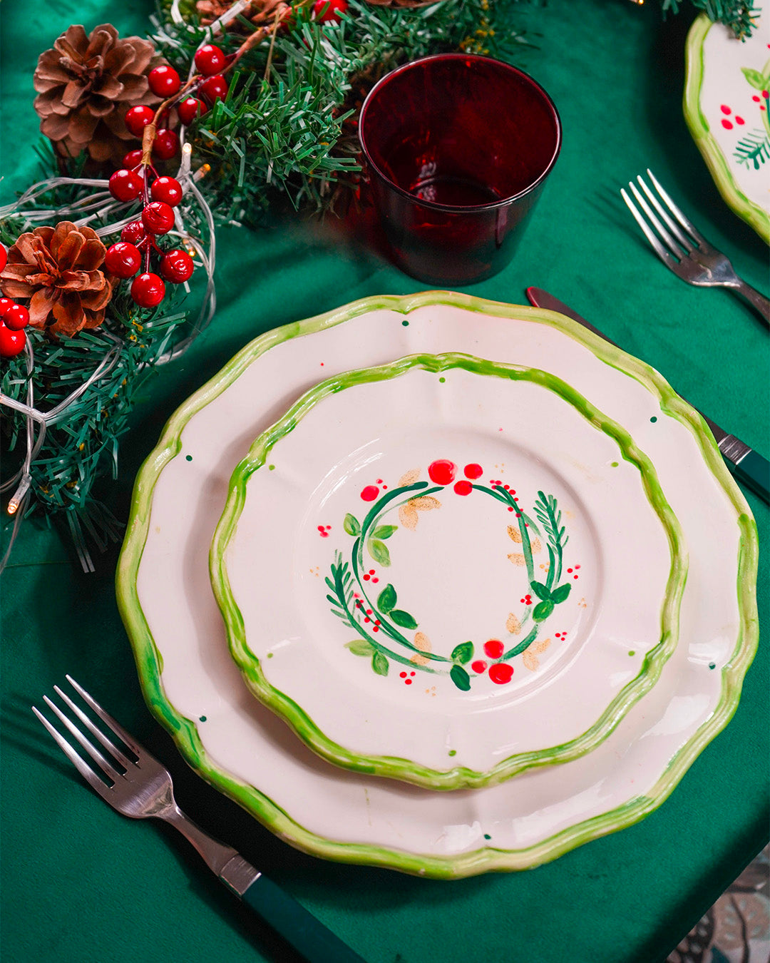 "NOEL" enamel plate – Christmas collection
