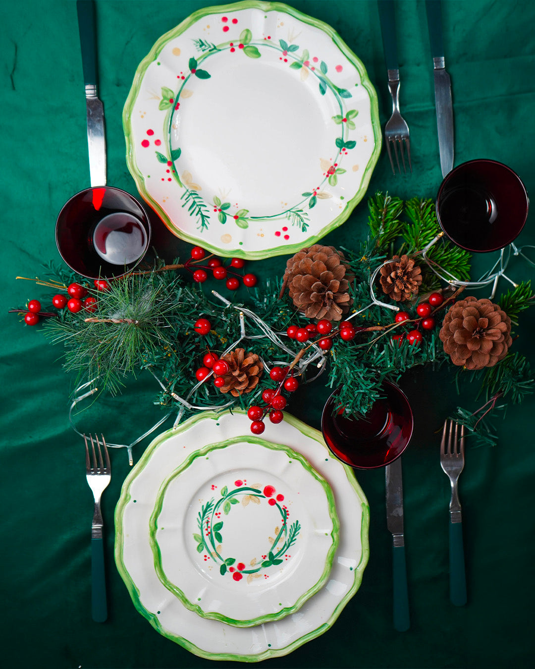 "NOEL" enamel plate – Christmas collection
