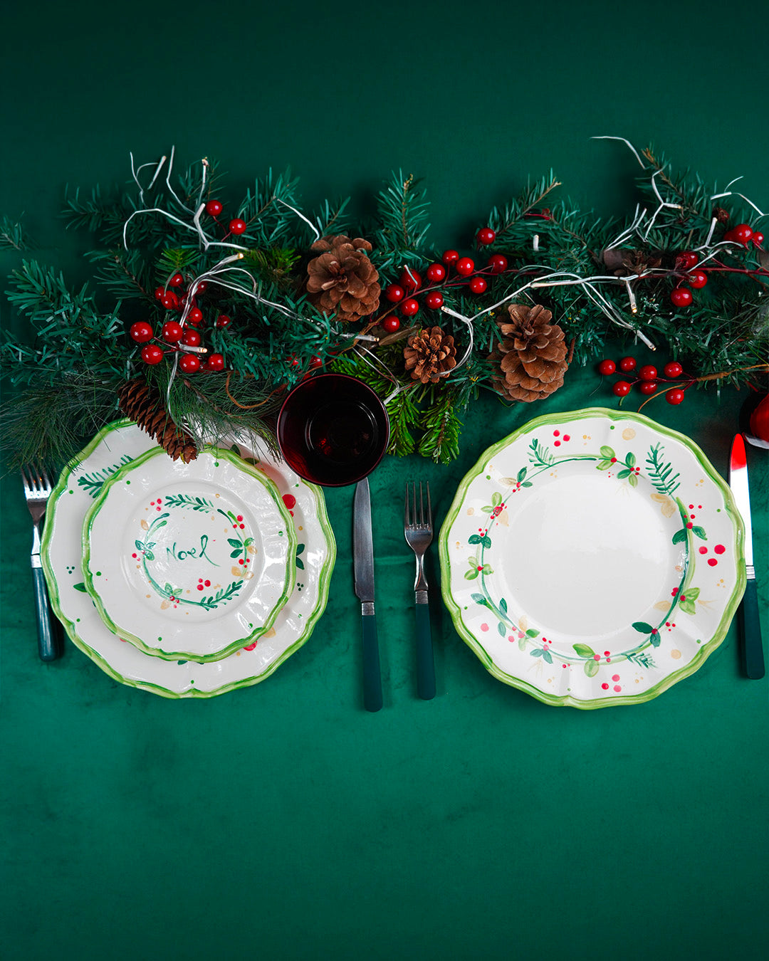 "NOEL" enamel plate – Christmas collection