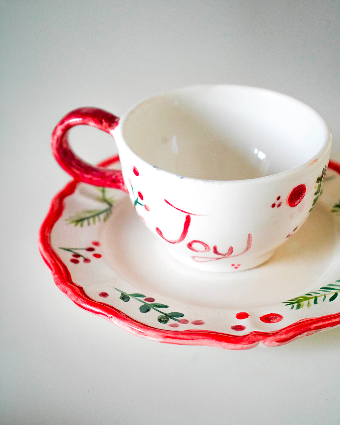 "JOY" cappuccino cup – Christmas collection